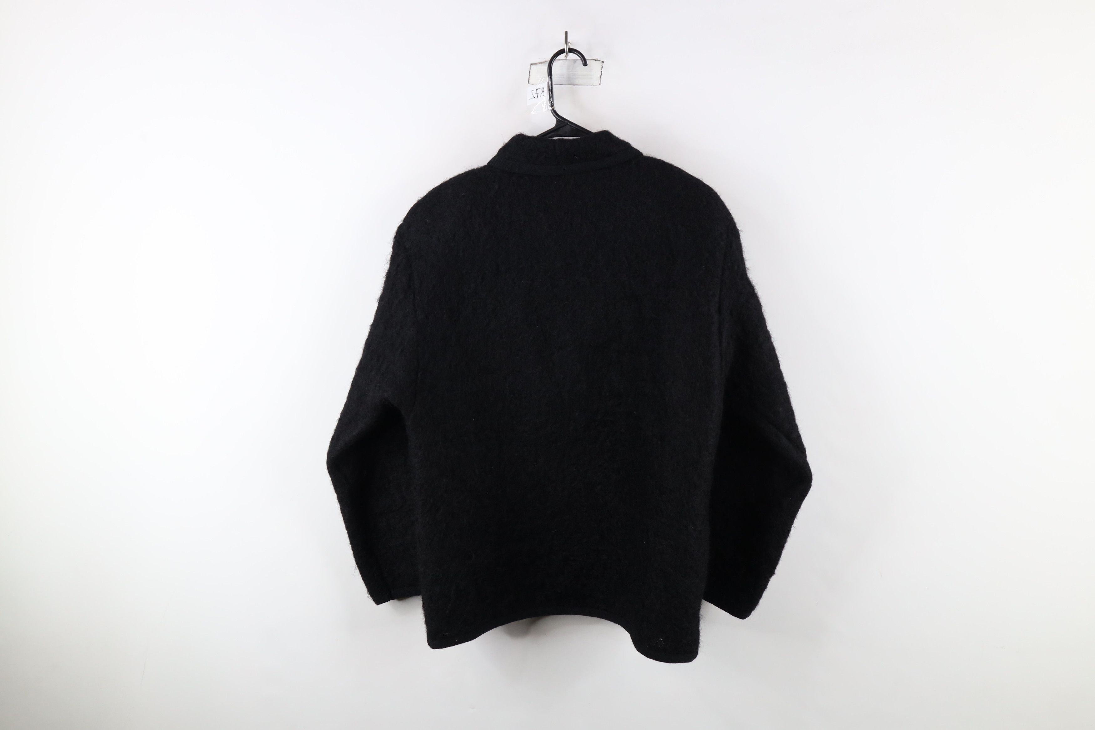 Vintage Vintage 90s Streetwear Wool Shag Cardigan Sweater Jacket Size M / US 6-8 / IT 42-44 - 12 Thumbnail