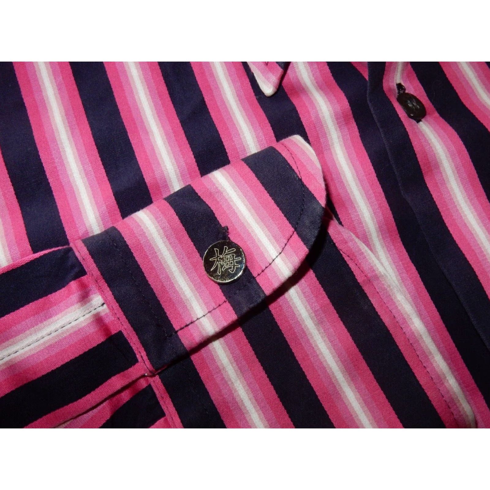 Ted Baker VINTAGE Ted Baker Men's Shirt Long Sleeve Button-Up Size XL Pink Striped 2000s Size US XL / EU 56 / 4 - 3 Thumbnail