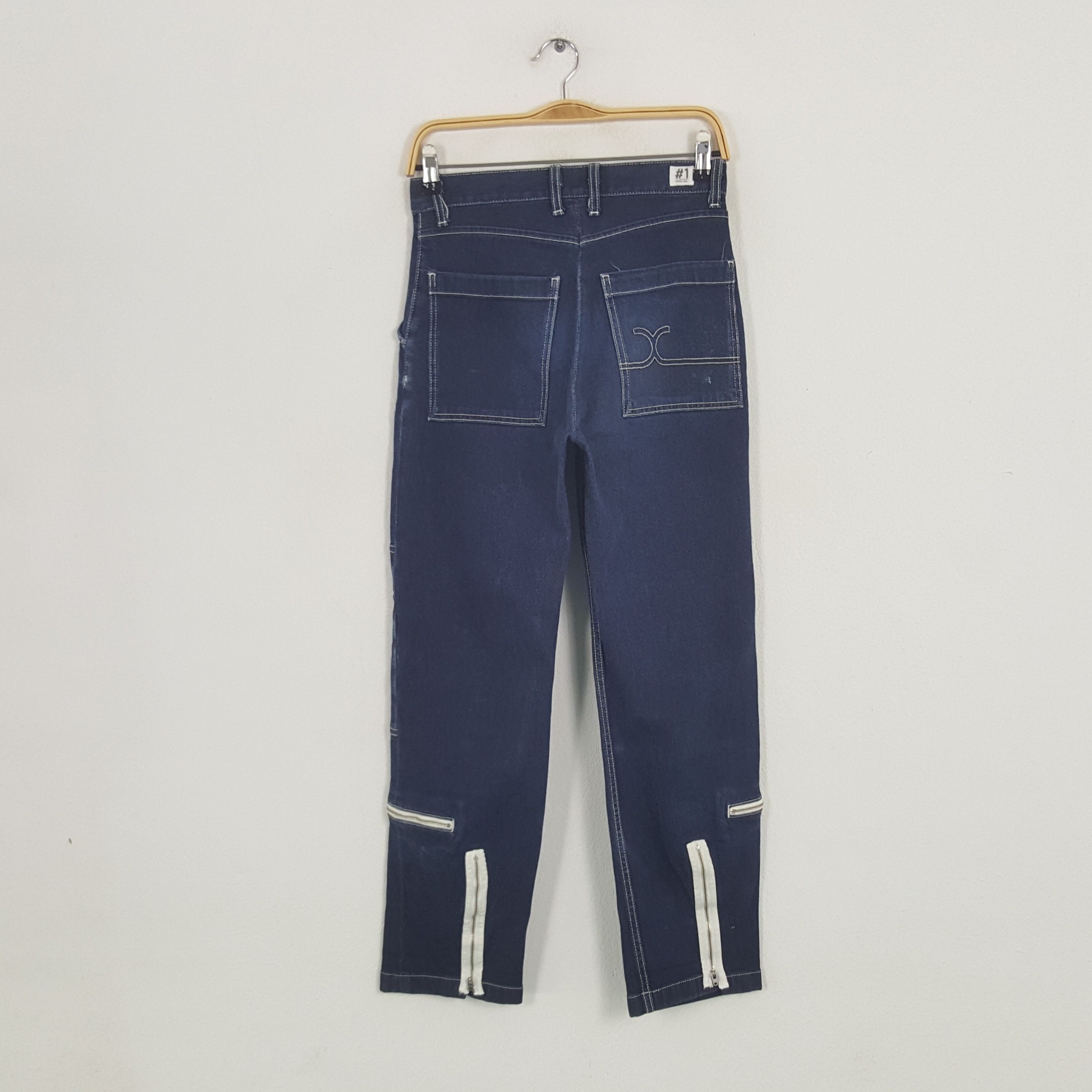 Japanese Brand × Vintage Vintage X-girl Japanese Brand Multi Pocket Denim Jeans Size US 27 - 4 Thumbnail
