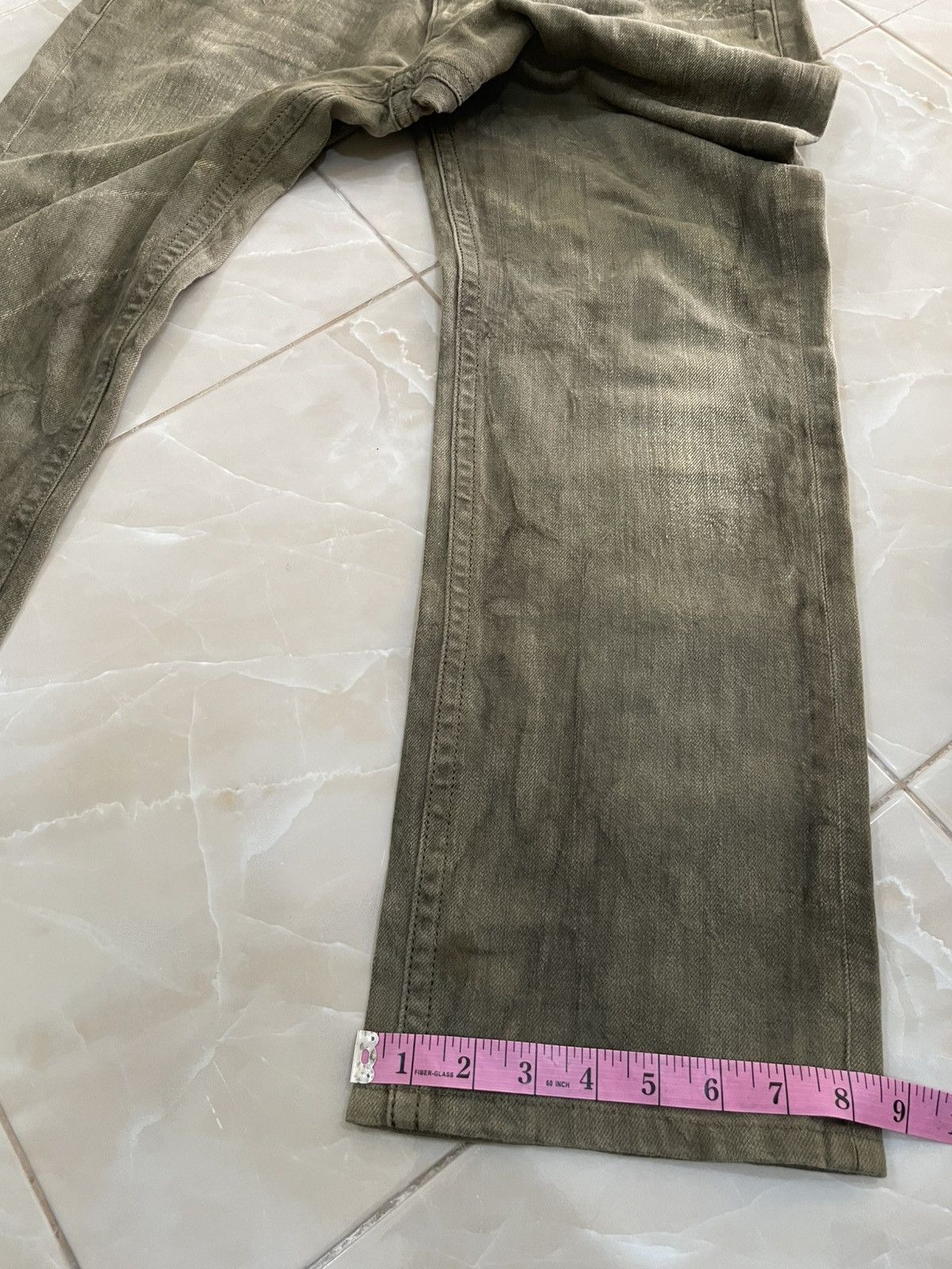 Japanese Brand RARE Genoese Tante Cose Boune A Tutti Faded Jeans Size US 34 / EU 50 - 7 Thumbnail
