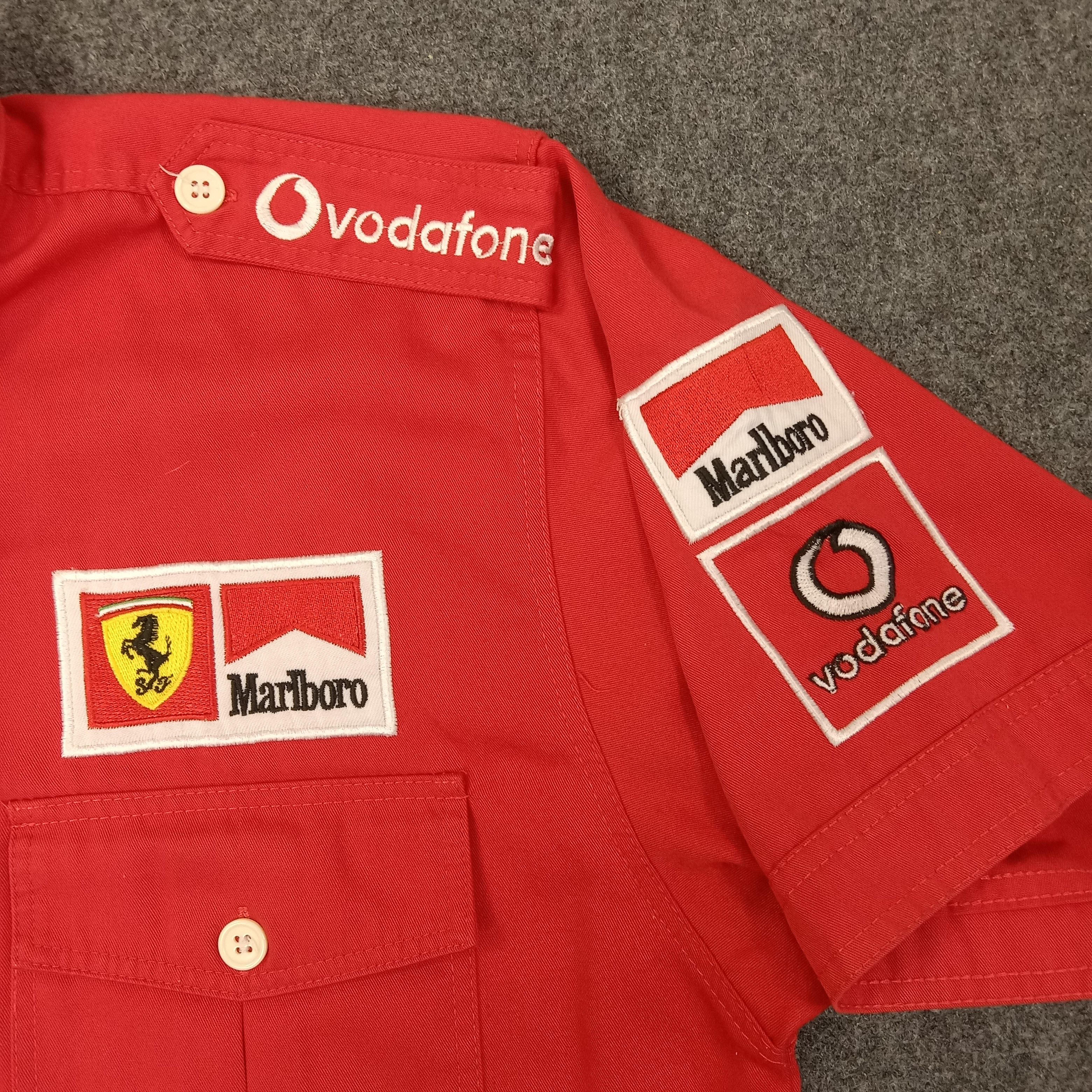 Ferrari Marlboro X Ferrari Racing Motorsports Work Shirt C249N61 Size US L / EU 52-54 / 3 - 4 Thumbnail