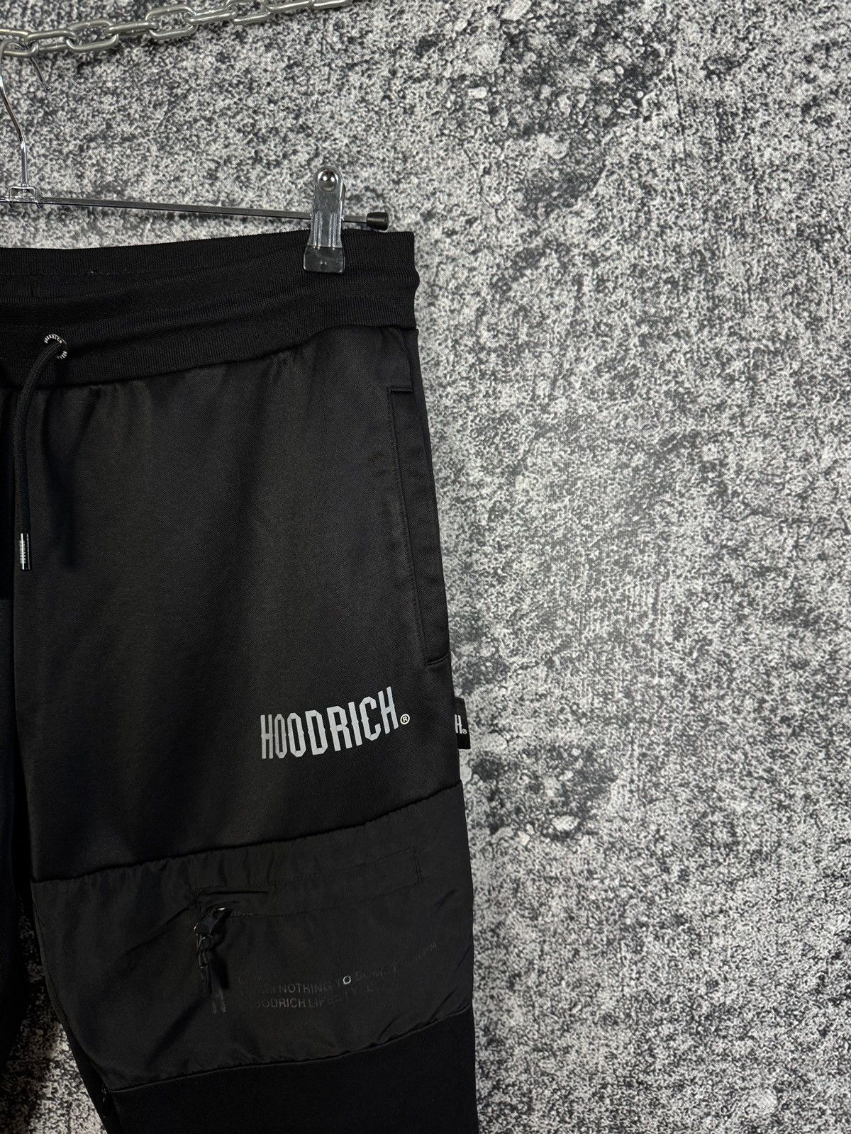 Hoodrich Men’s Hoodrich Track Pants Streetwear Vintage Black Size L Size US 36 / EU 52 - 2 Thumbnail