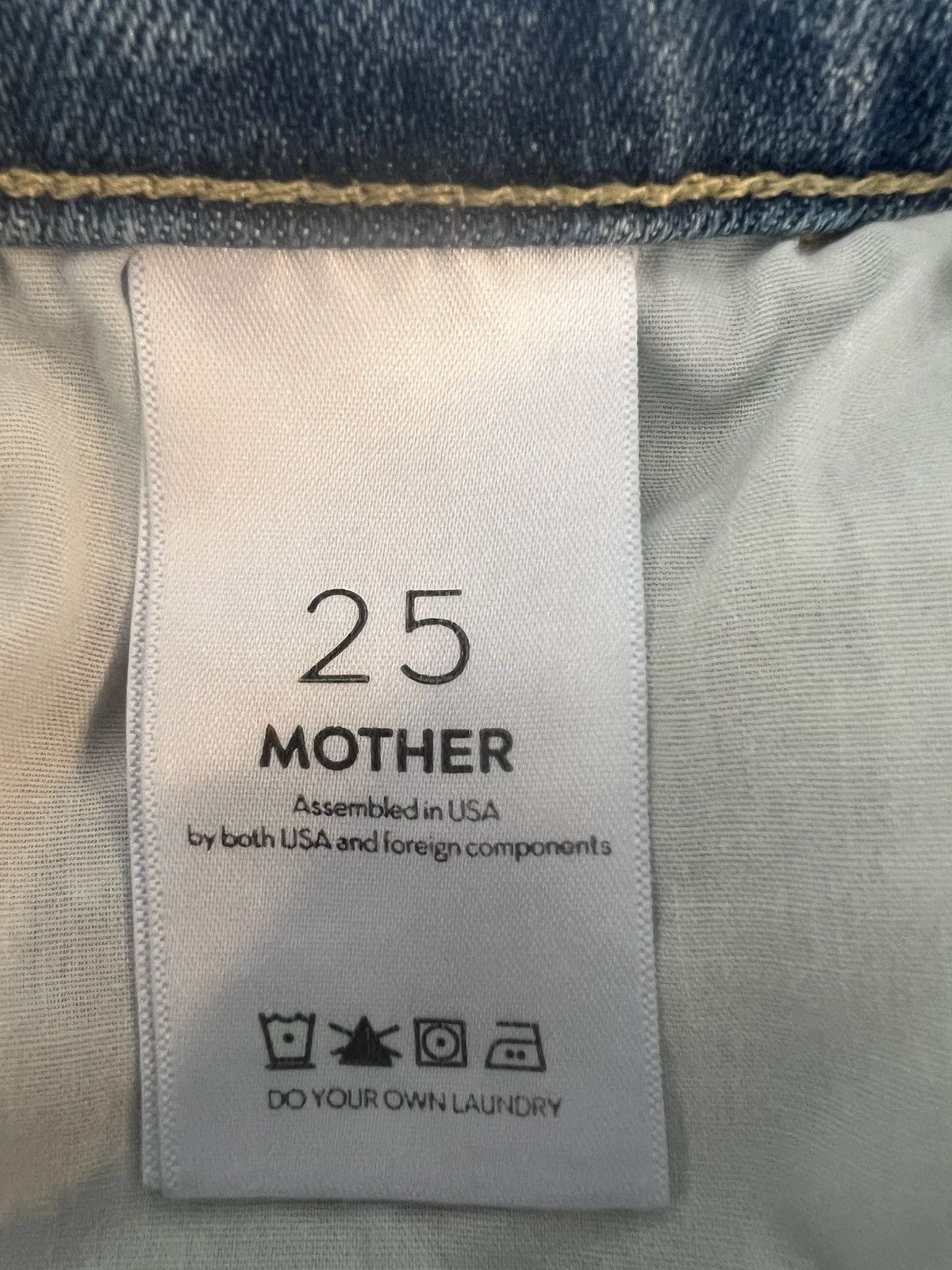 MOTHER Mother Jeans The Seamed Swooner Hover 25 Blowing Kisses Size 25" / US 0 / IT 36 - 9 Thumbnail