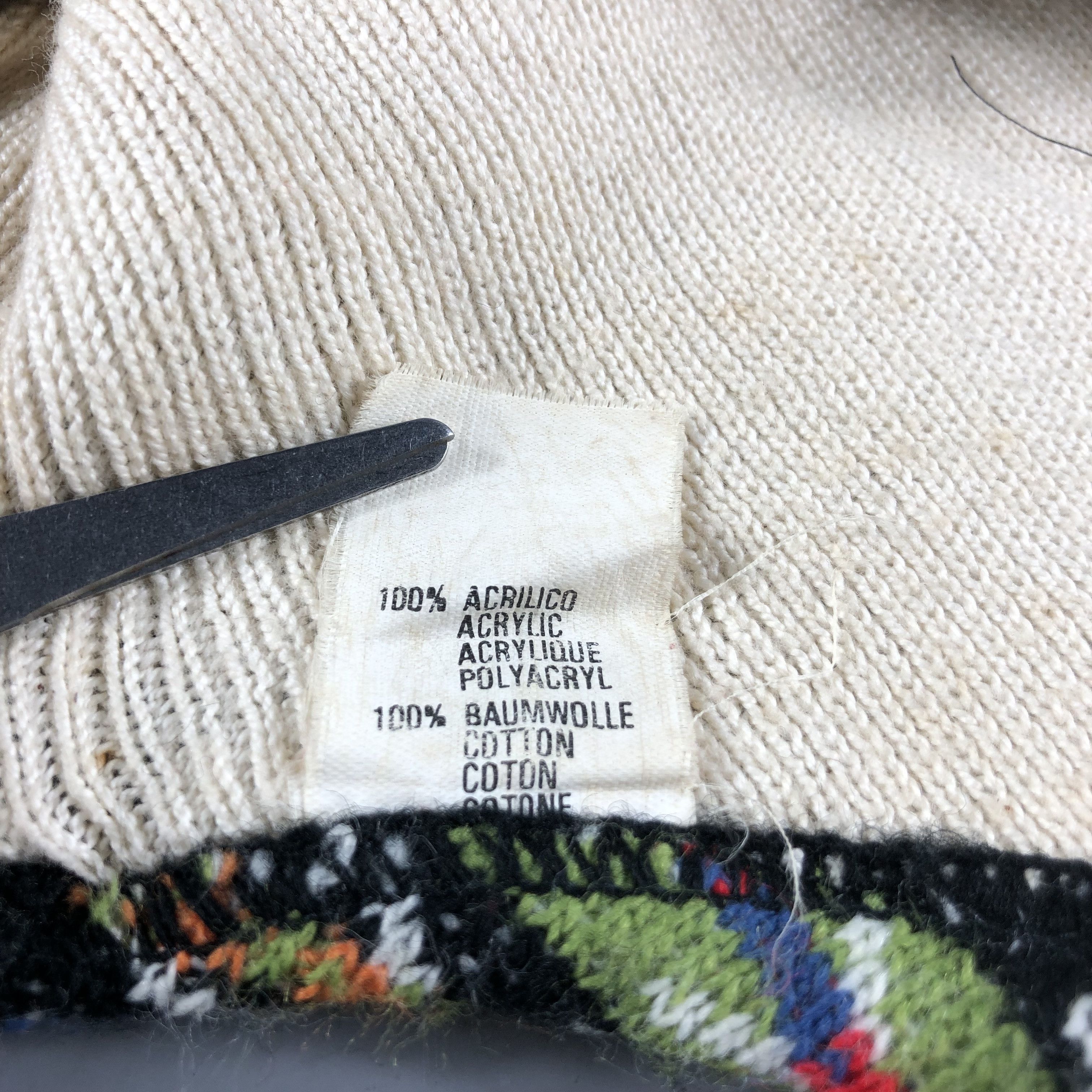 Vintage Casse Tete Earflap Navajo Beanie Snowcap Snow Hat B595 Size ONE SIZE - 5 Thumbnail