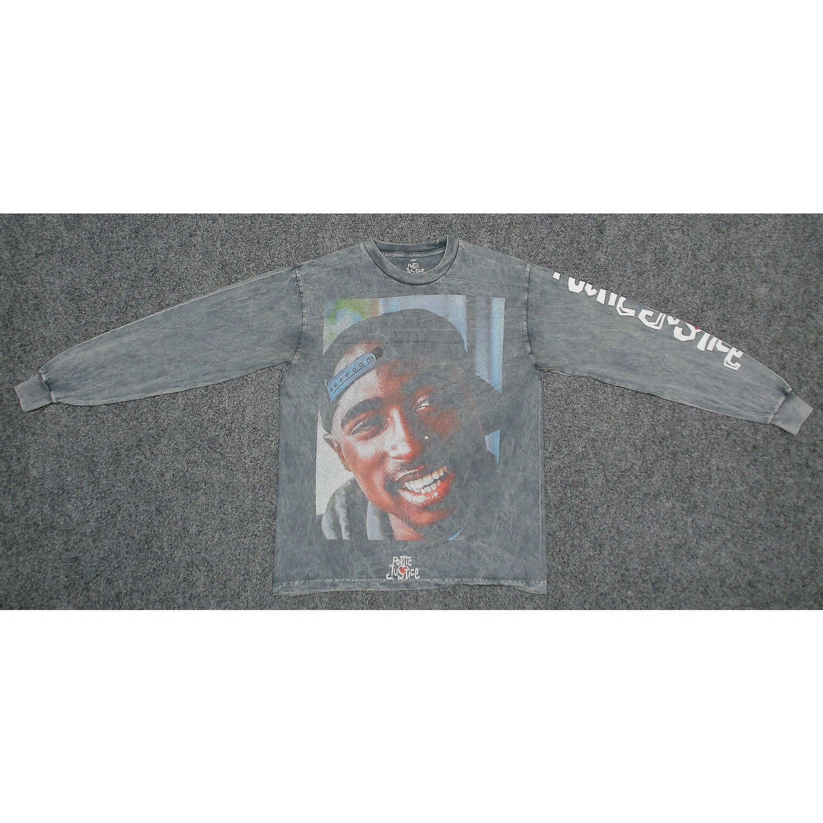 Other Philcos / Poetic Justice | 2019 Tupac Acid Wash L/S Tee Size L / US 10 / IT 46 - 5 Thumbnail