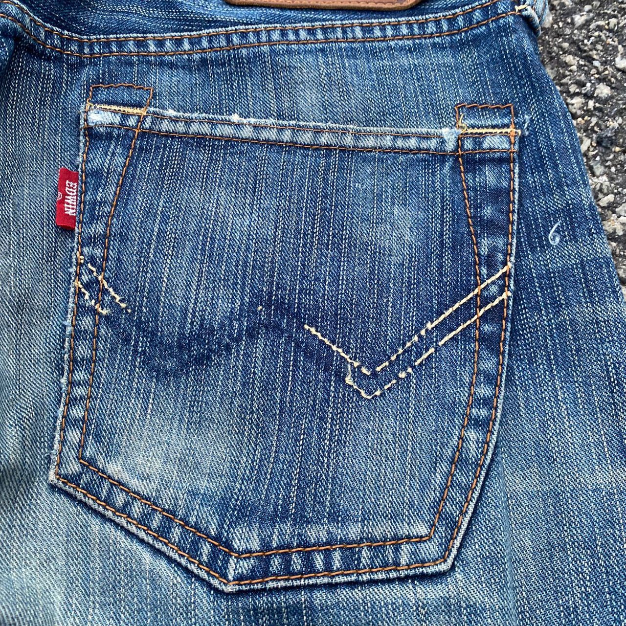 Edwin Vintage Edwin Exclusive Vintage Distressed Denim Size US 32 / EU 48 - 9 Thumbnail
