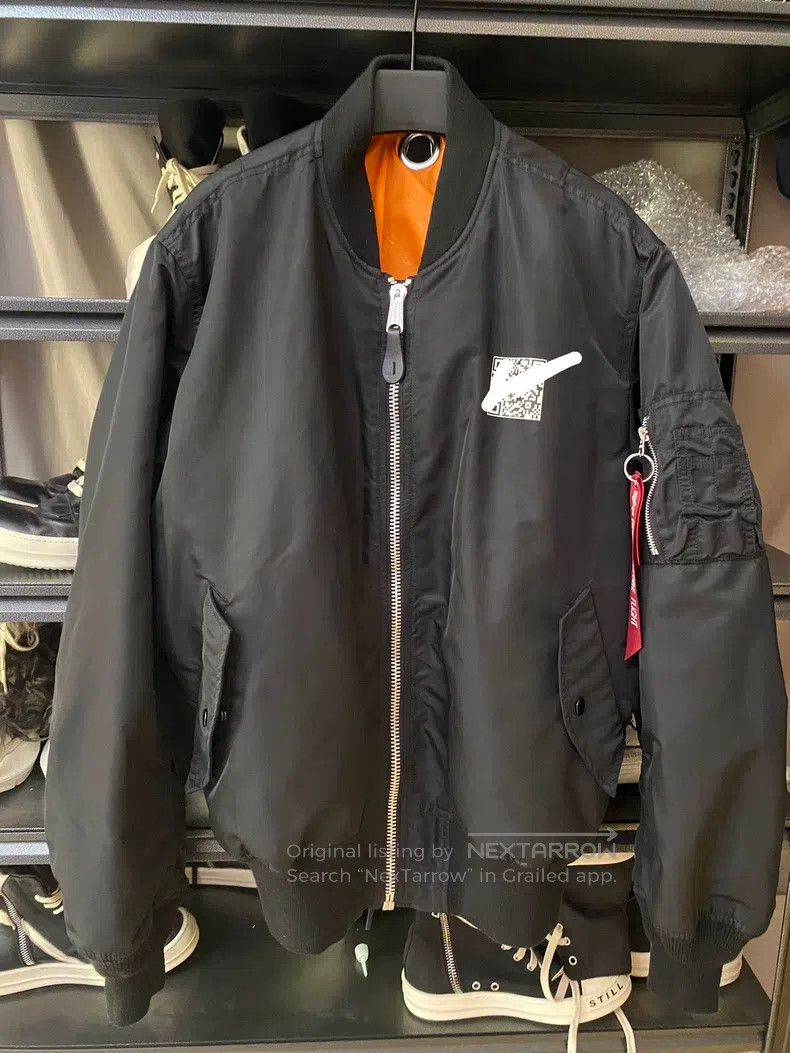Vetements Georgia QR Code Fleece Jacket