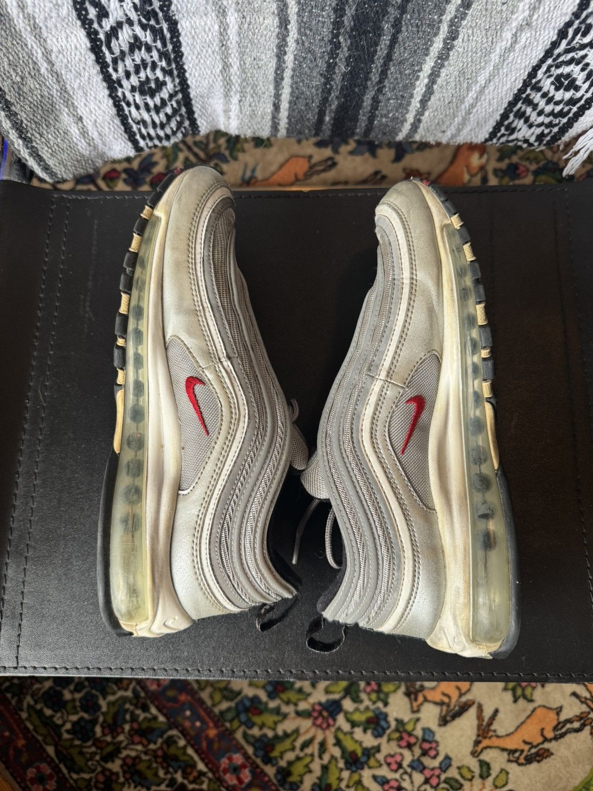Nike Air Max 97 OG QS 'Silver Bullet' 2016 Size US 9 / EU 42 - 3 Thumbnail