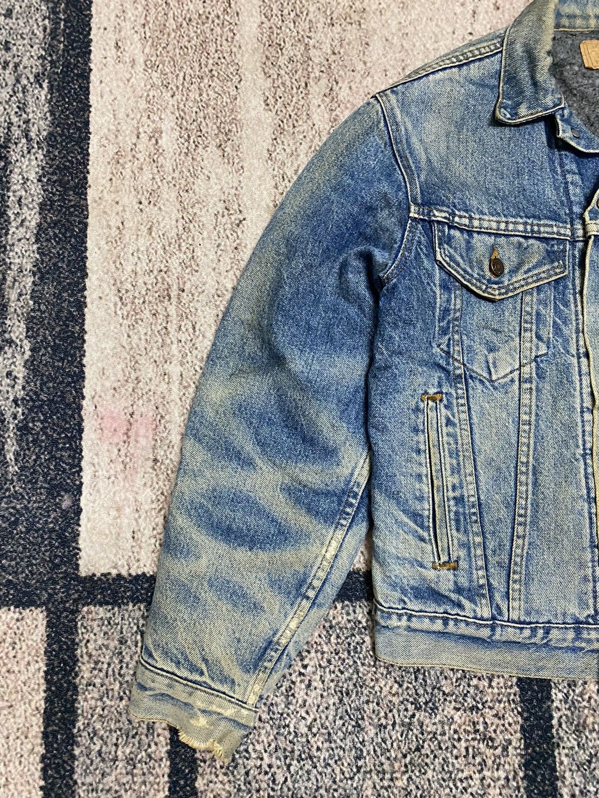 Levi's Vintage Clothing Vintage 80s Levi’s Sherpa Trucker Distressed Jacket Size US M / EU 48-50 / 2 - 4 Thumbnail
