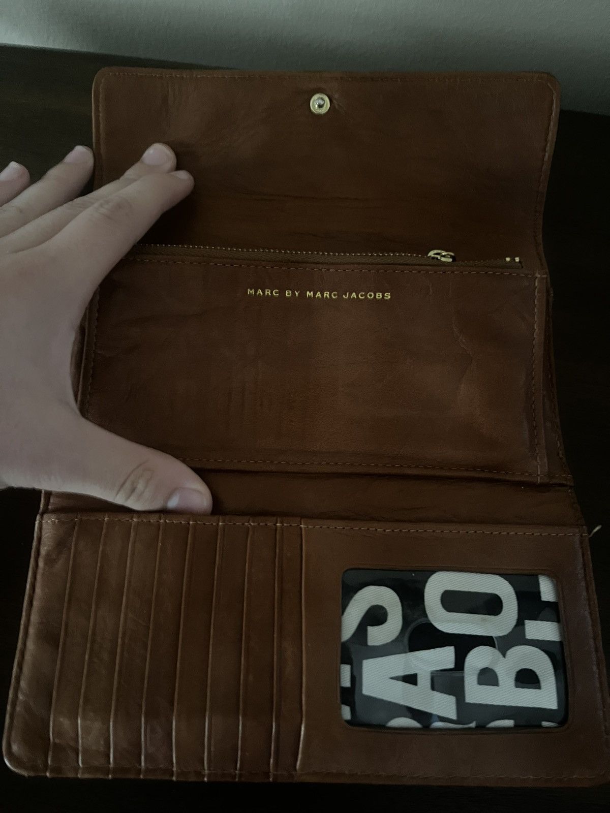 Marc Jacobs Vintage 1980 Marc Jacobs women’s tan leather wallet Size ONE SIZE - 5 Thumbnail
