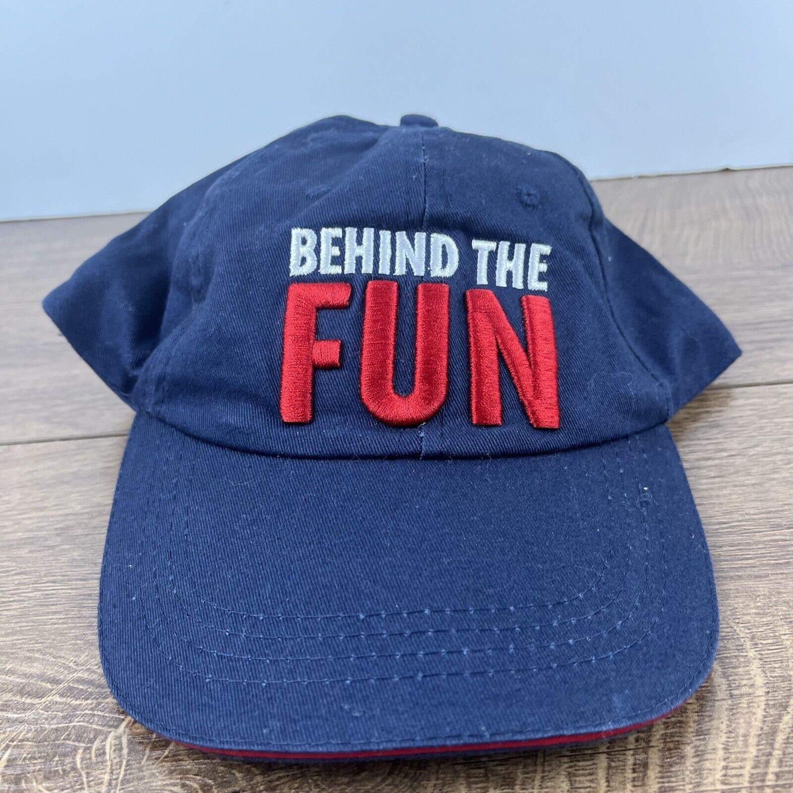 Other Behind the Fun Hat Fun Adjustable Hat Blue Adjustable Hat Bl Size ONE SIZE - 2 Thumbnail
