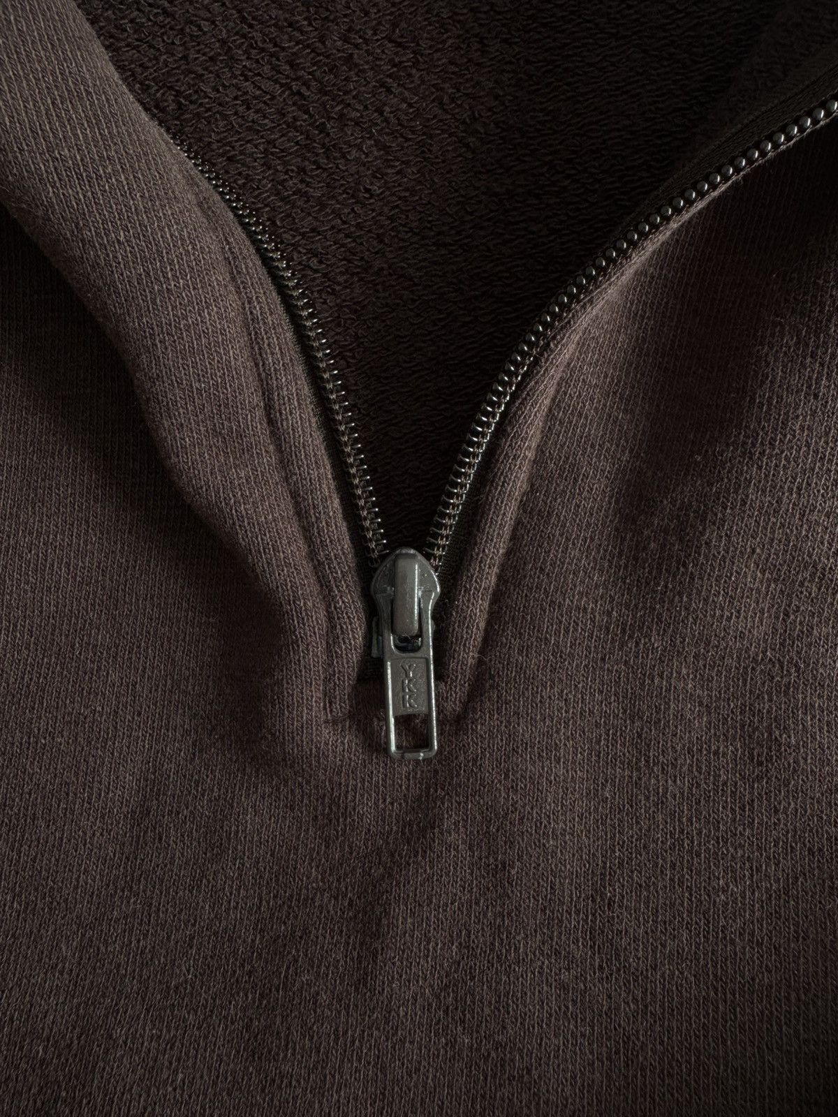 Adidas × Kanye West × Yeezy Yeezy Season 1 Brown Quarter-Zip Hoodie Size US XS / EU 42 / 0 - 5 Thumbnail