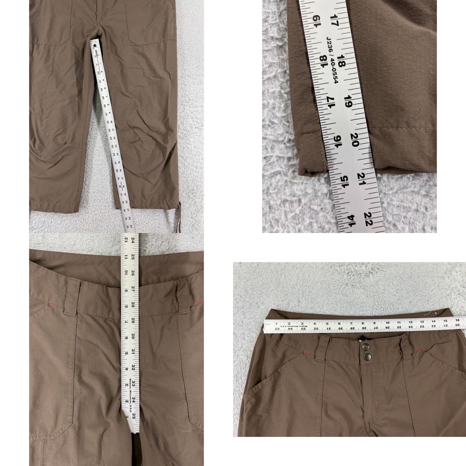 Patagonia Patagonia Pants Womens Capri Nylon Blend Pockets 10 Brown Casual Workwear Garden? Size 32" / US 10 / IT 46 - 8 Thumbnail
