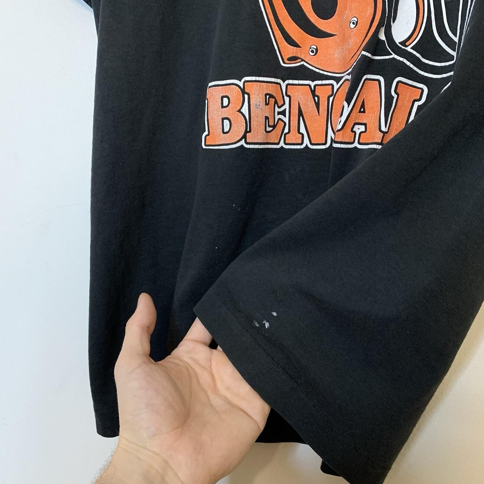NFL Vintage 90s Cincinnati Bengals NFL Shirt Black Size XL Size US L / EU 52-54 / 3 - 5 Thumbnail