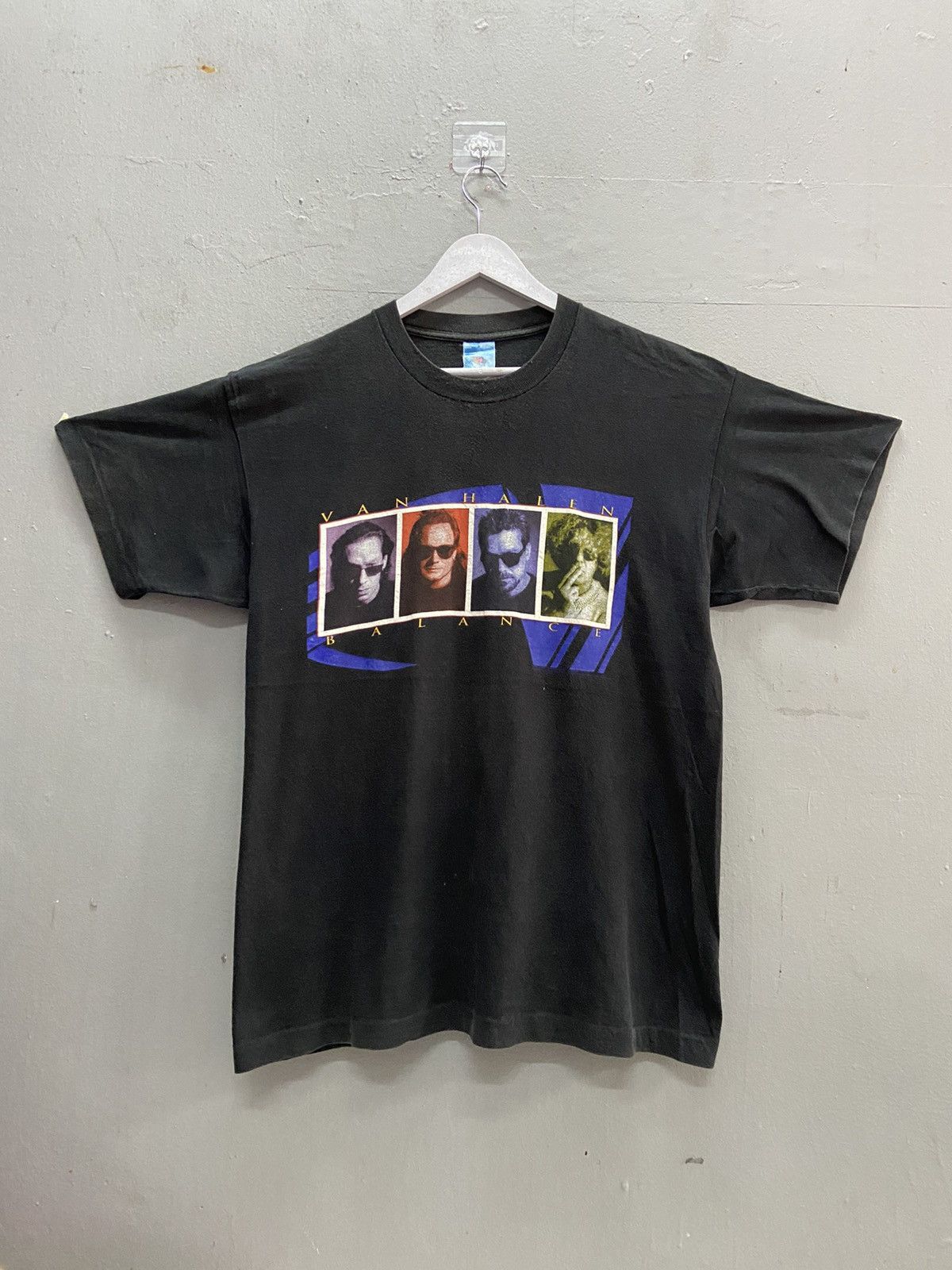 VINTAGE VAN HALEN BAND BALANCE 1995 TOUR TEE