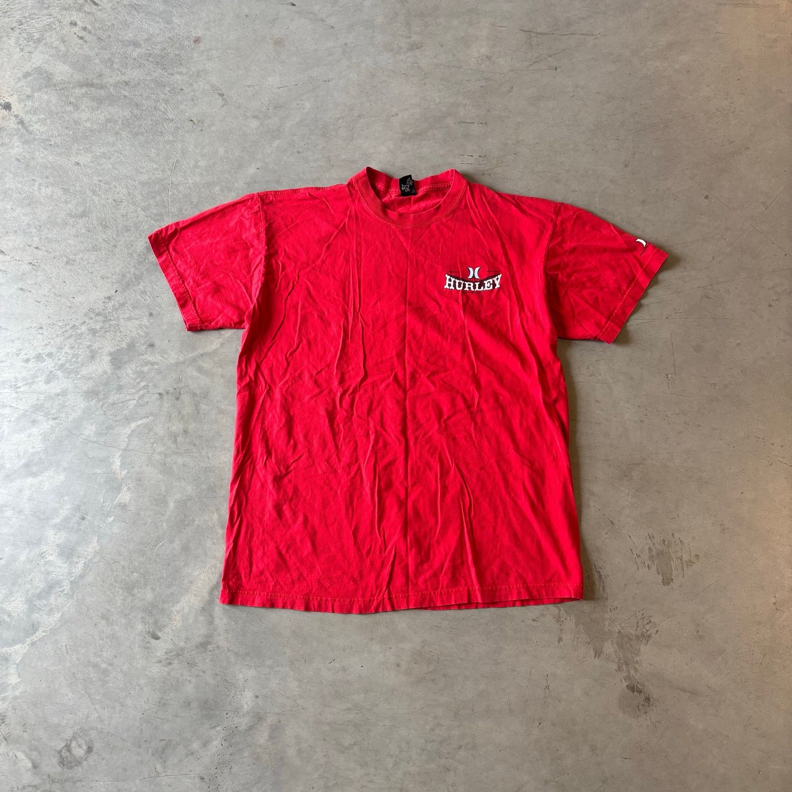 Hurley Vintage Red Hurley Skater T-shirt Size US XL / EU 56 / 4 - 4 Thumbnail