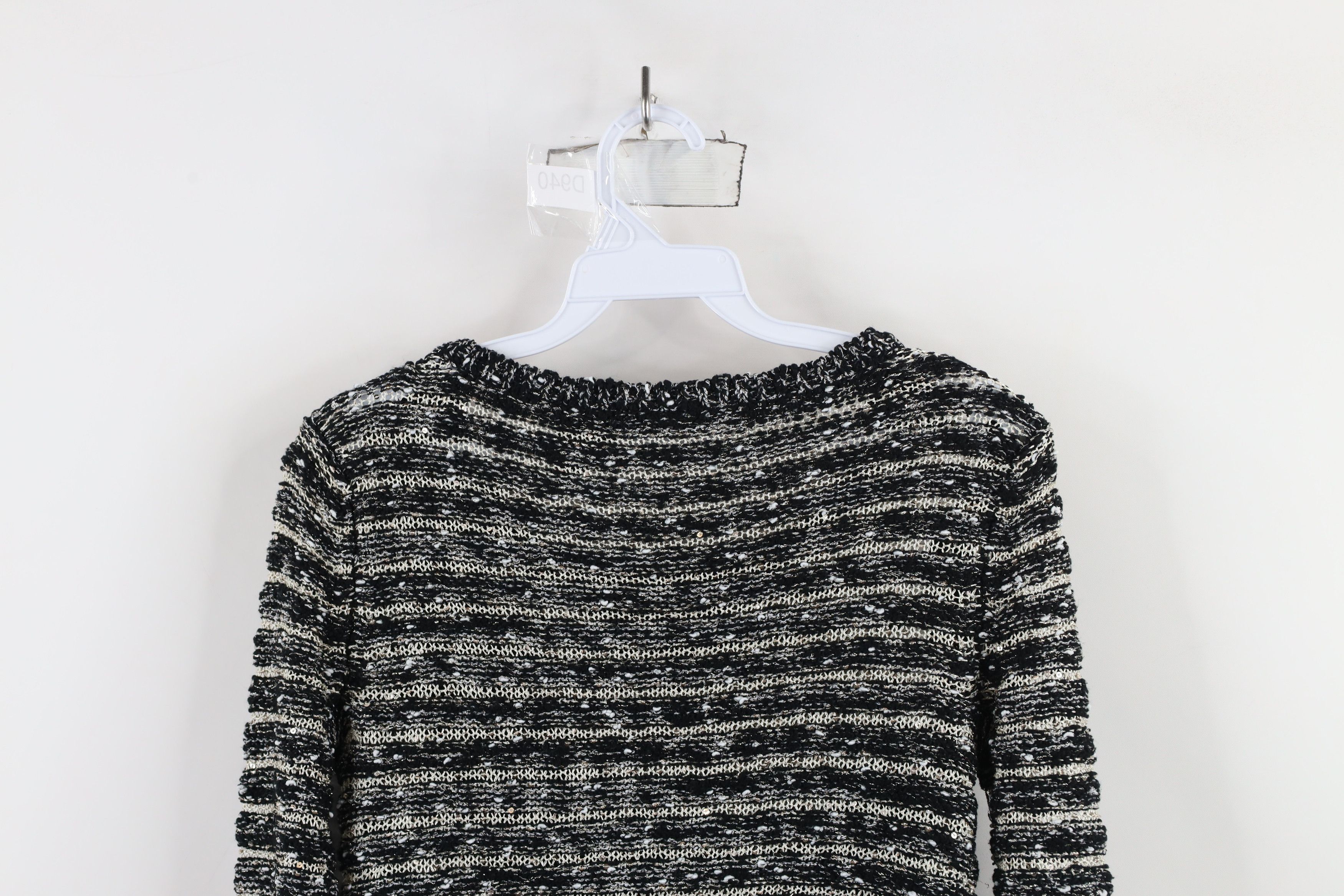 Harley Davidson × Vintage Vintage Y2K Harley Davidson Striped Ribbed Knit Sweater Size S / US 4 / IT 40 - 9 Thumbnail