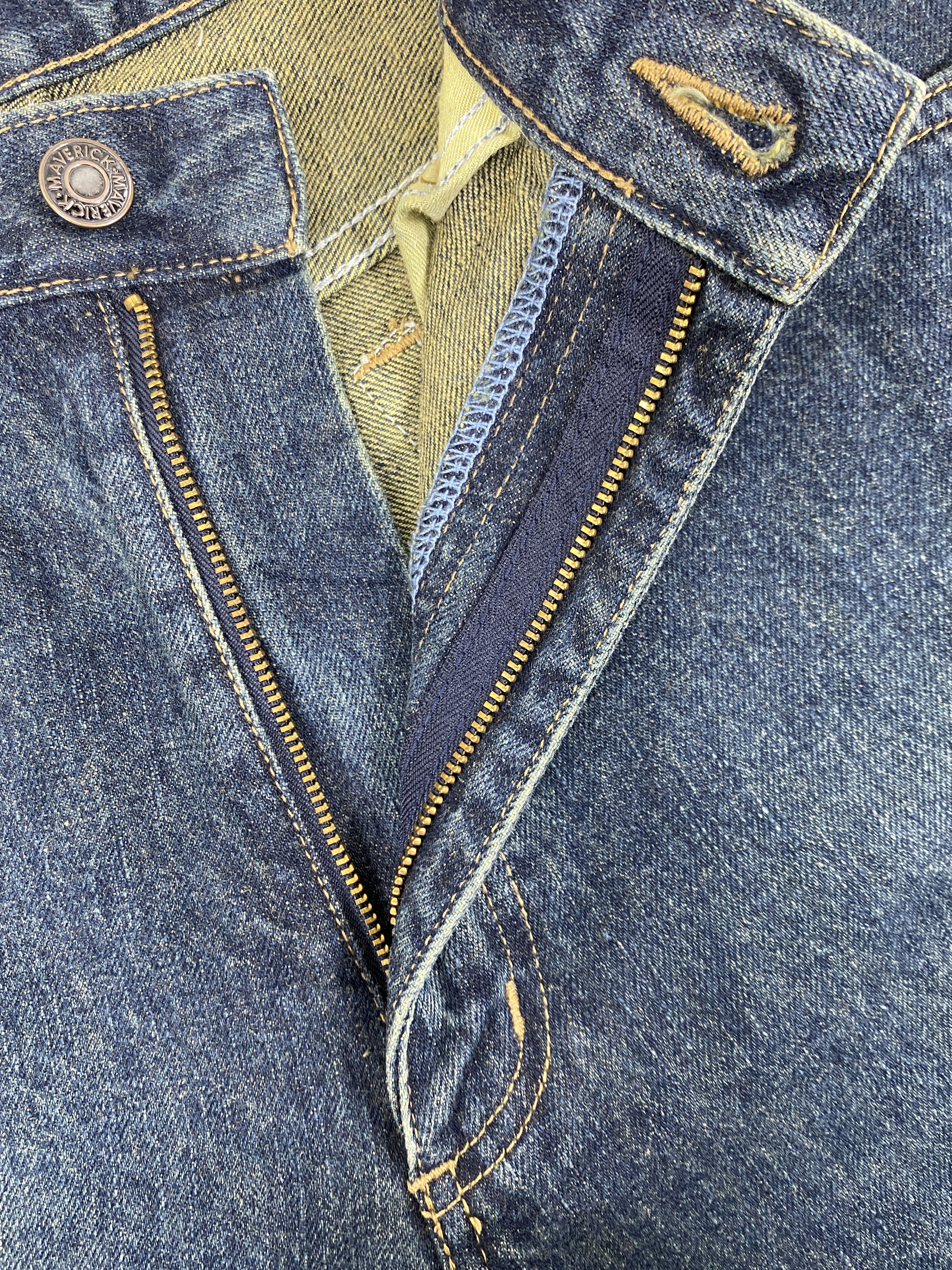 Japanese Brand Vintage Maverick Japanese Brand Denim 31x32 -JN018 Size US 31 - 6 Thumbnail
