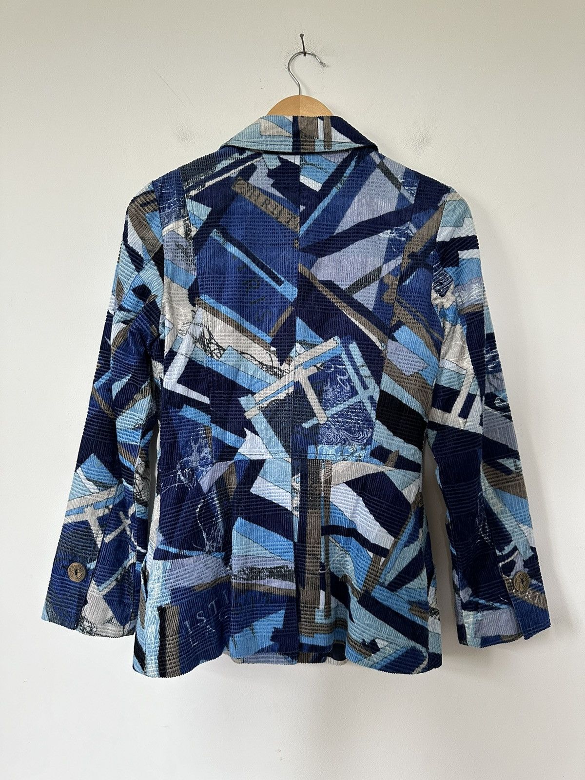 Christian Lacroix Vintage corduroy abstract blazer Christian Lacroix Size L / US 10 / IT 46 - 4 Thumbnail