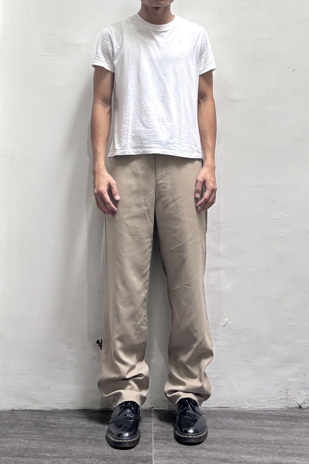 Yohji Yamamoto FREE TAX! AAR Wool Straight Trousers Size US 30 / EU 46 - 1 Thumbnail