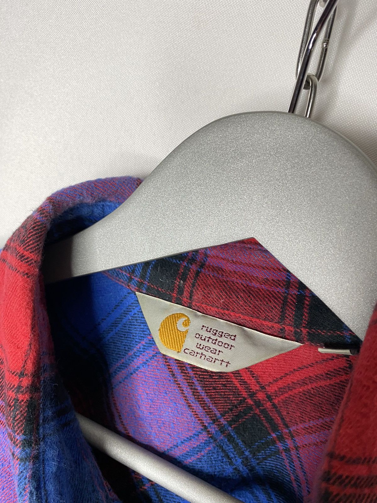 Carhartt × Vintage Vintage Carhartt Crocker Shirt Long Sleeve Plaid Y2K Hype Size US L / EU 52-54 / 3 - 9 Thumbnail