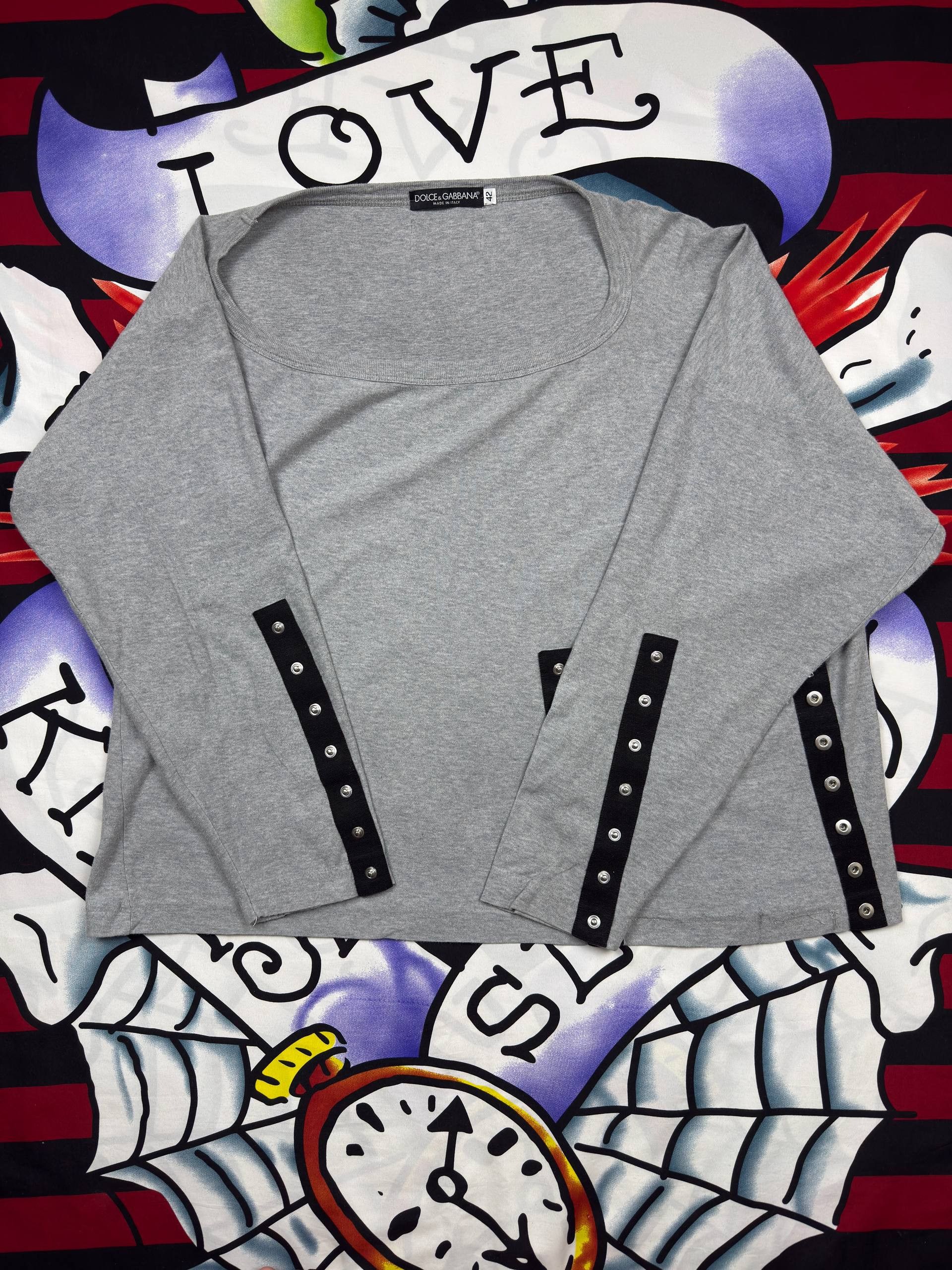 Dolce & Gabbana Dolce&Gabbana Avant Garde sweatshirt Asymmetrical Size 42 l Size L / US 10 / IT 46 - 4 Thumbnail