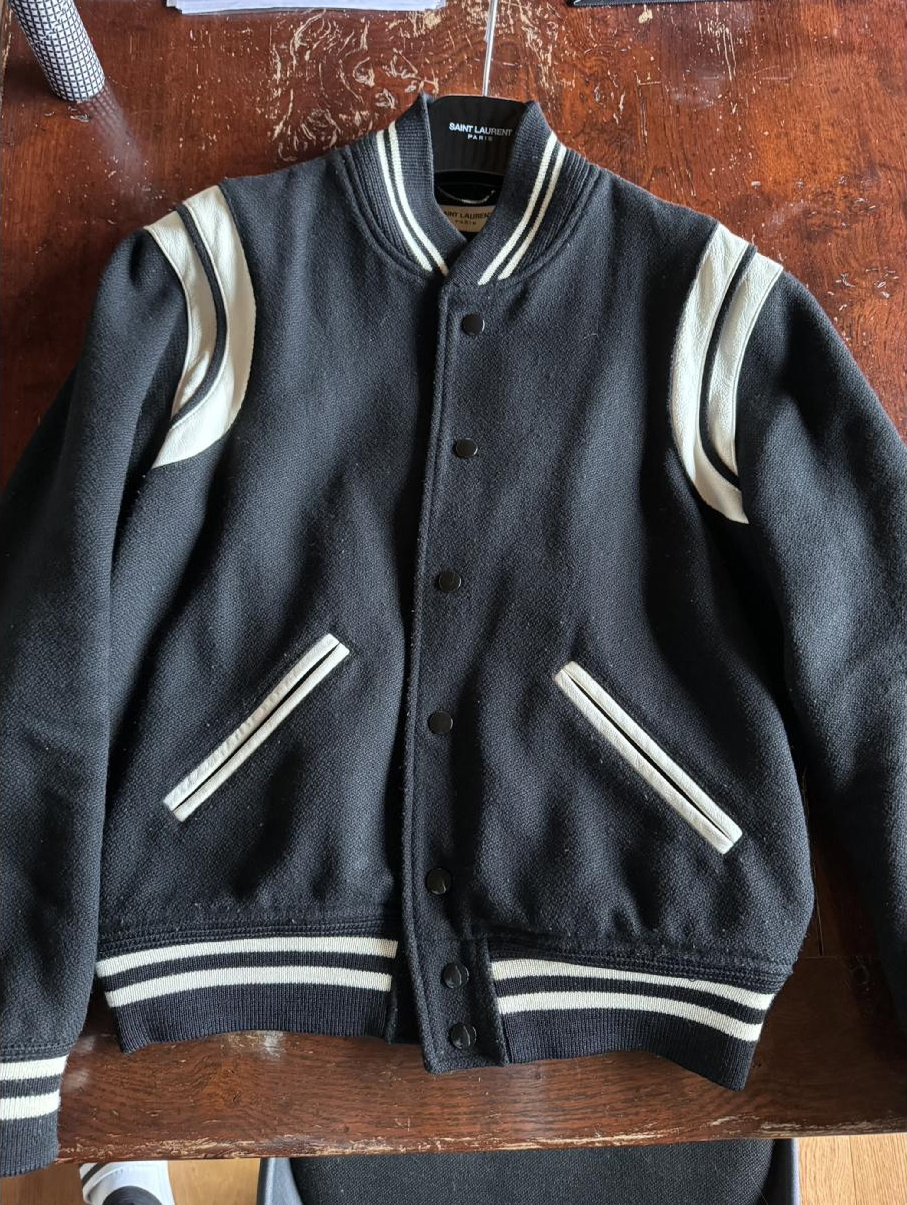 Saint Laurent Paris Saint Laurent Paris bomber M Size US M / EU 48-50 / 2 - 6 Thumbnail