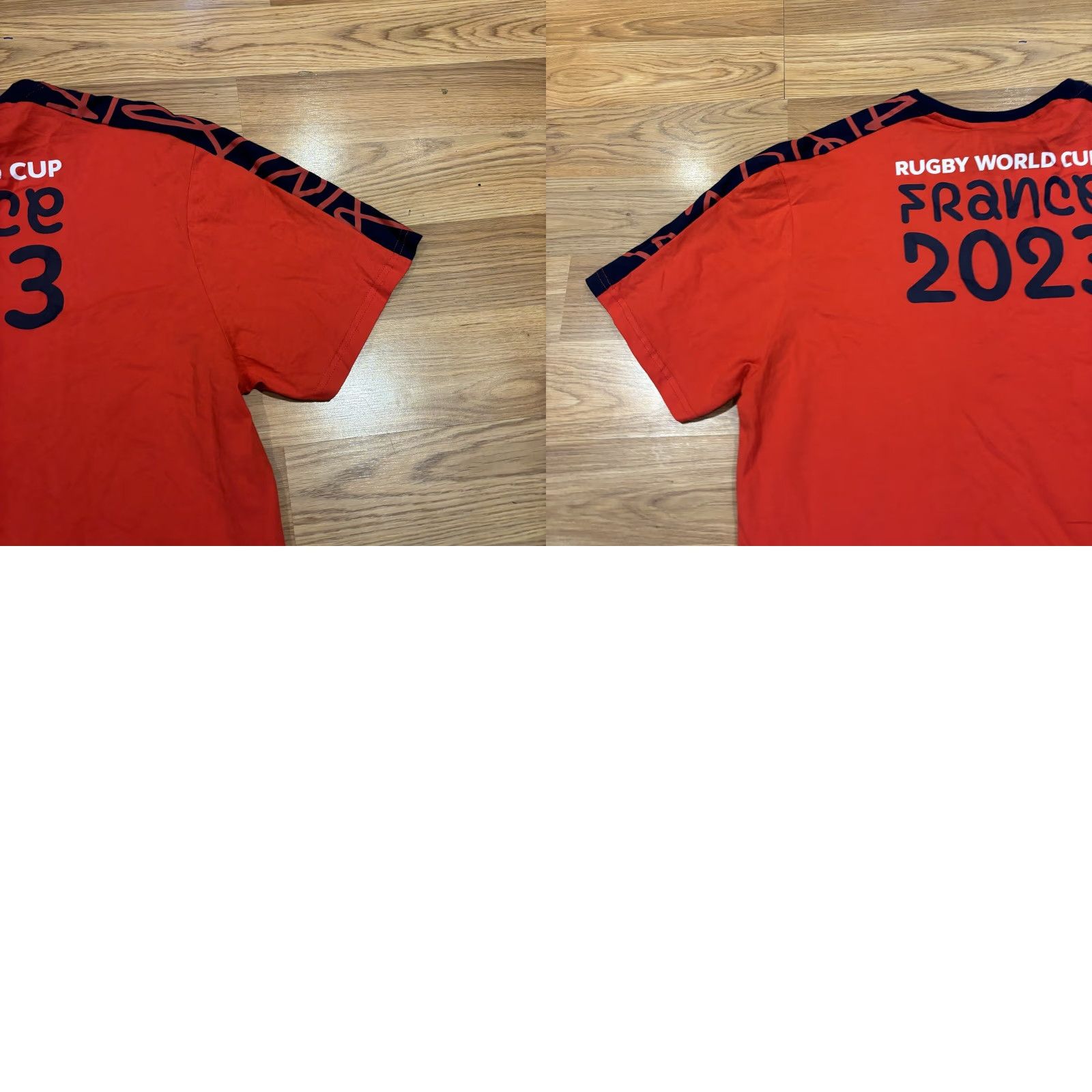 Vintage Rugby World Cup France 2023 T Shirt Red Collection Exclusive Men’s Size 2XL Size US XXL / EU 58 / 5 - 9 Thumbnail