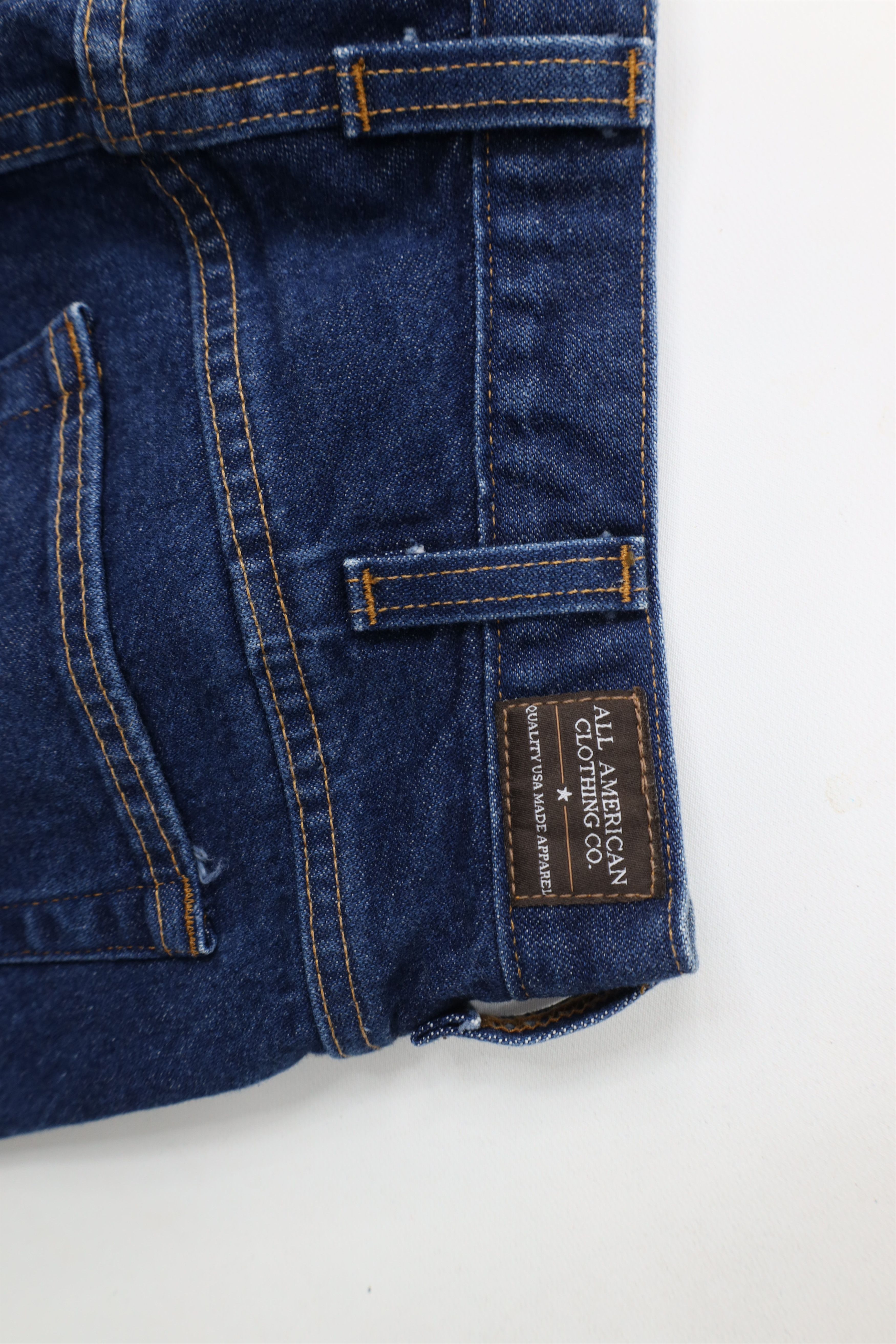 Vintage Vintage 90s Streetwear Leg Denim Jeans Blue Cotton USA Size US 32 / EU 48 - 12 Thumbnail
