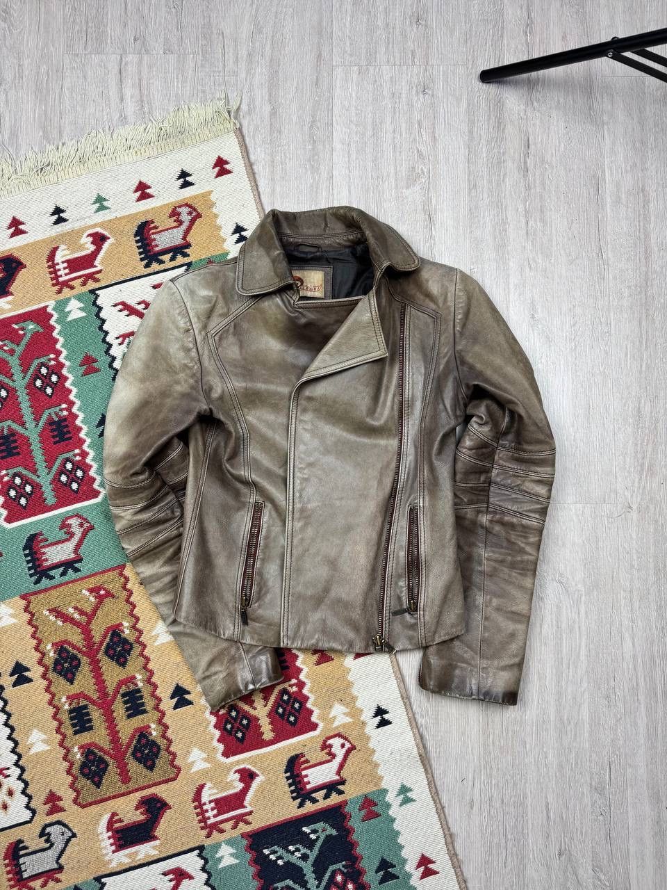 Vintage RARE Vintage Avantgarde Leather Jacket Size S / US 4 / IT 40 - 7 Thumbnail