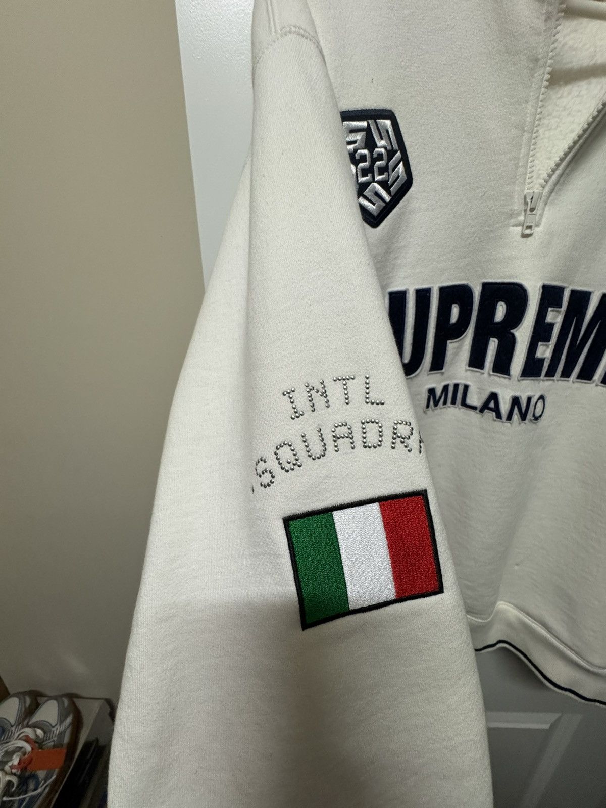 Supreme Milano Half Zip Pullover (FW22) - $168