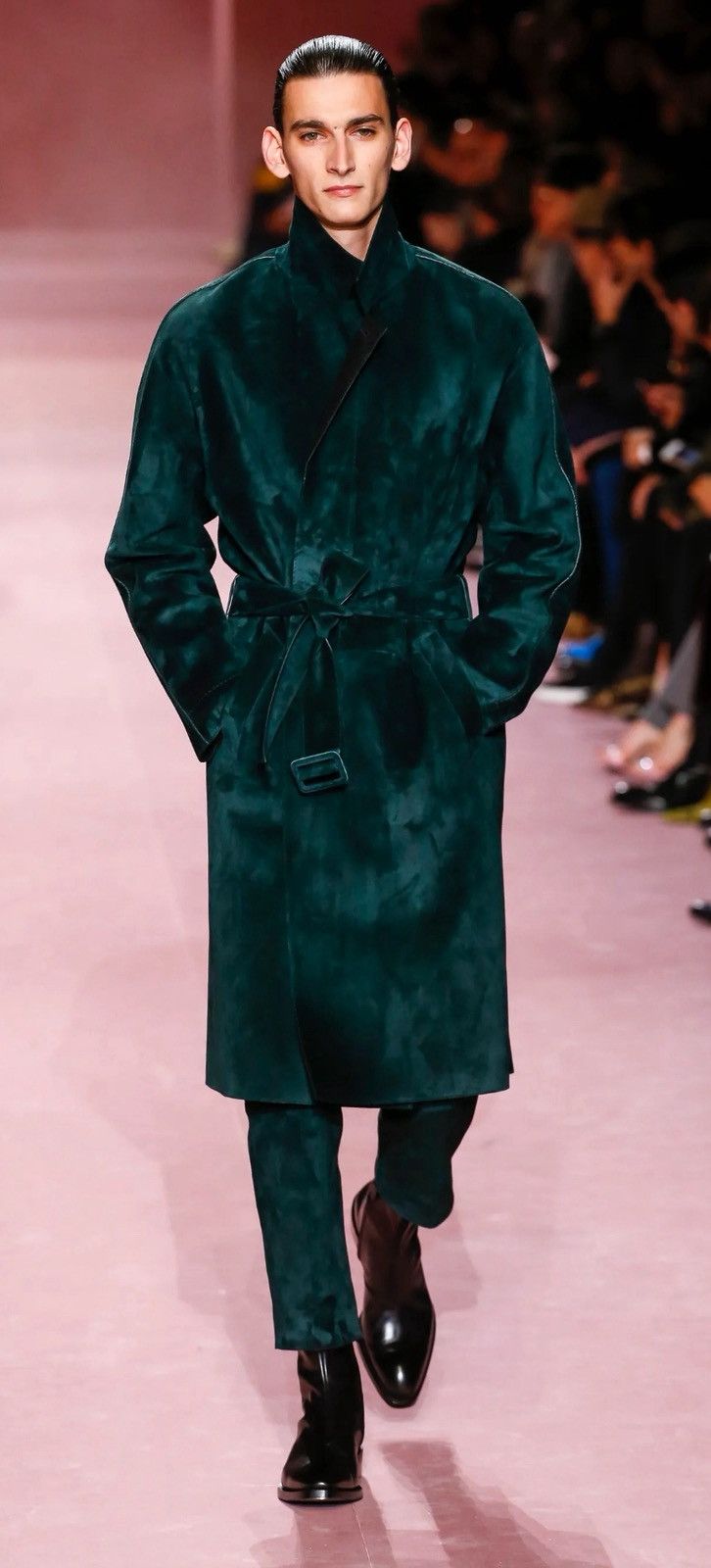 Berluti Haider Era Suede Coat.