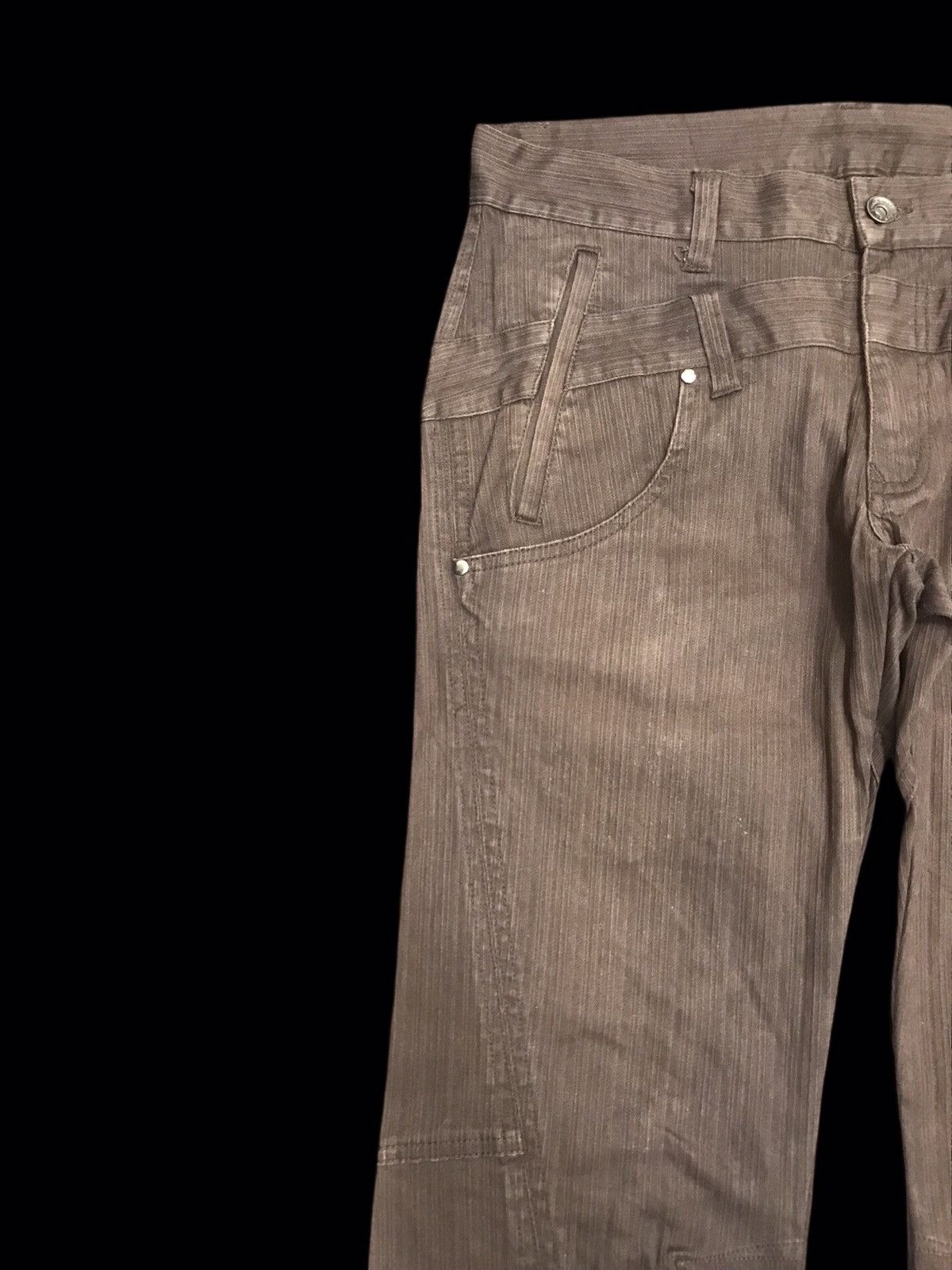 semanticdesign FLARE💥semanticdesign Japan Very Rare Design Flare Pant F104 Size US 30 / EU 46 - 3 Thumbnail
