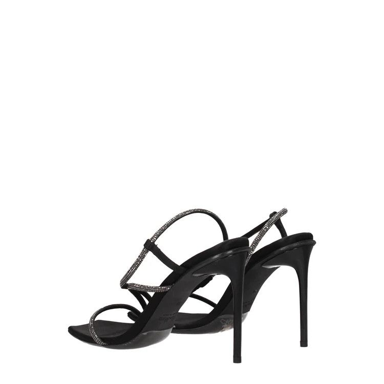 Max Mara ob1o1e1124 Suede Sandals in Black Size US 6 / IT 36 - 4 Thumbnail