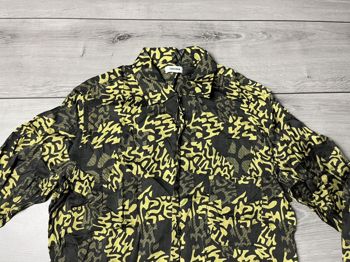 Tres Bien Tres bien shirt viscose crazy art size 46 Size US S / EU 44-46 / 1 - 3 Thumbnail