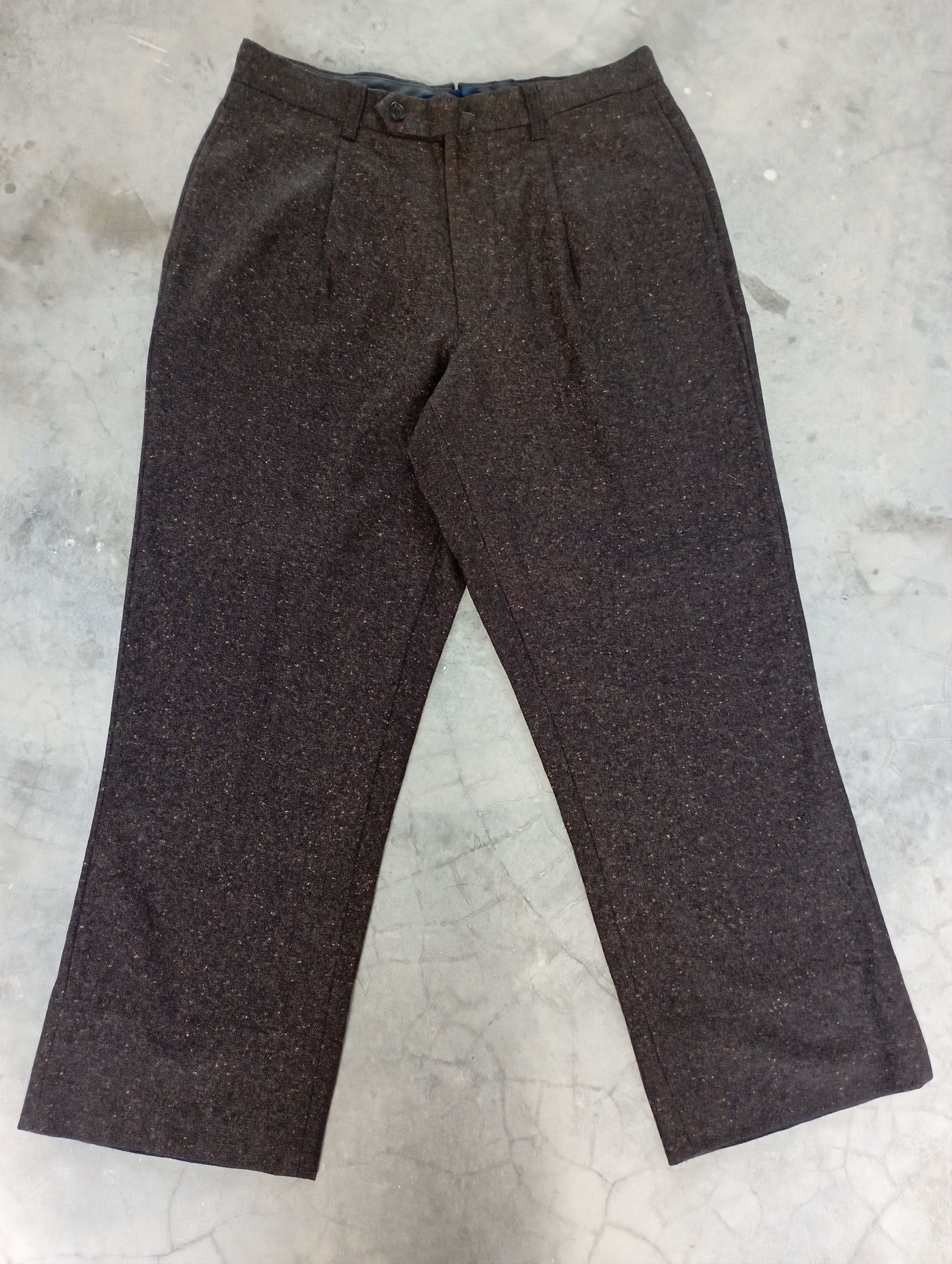 Japanese Brand Baggy Pant Japan Wool Balloon Daniel Hechter Paris Size US 32 / EU 48 - 1 Thumbnail