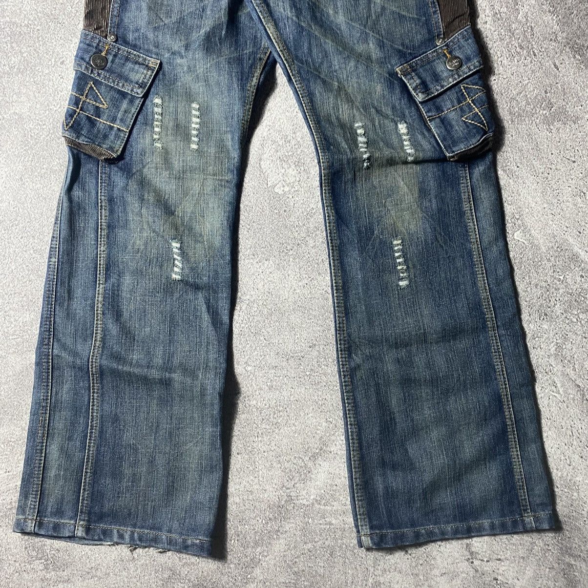 Japanese Brand Vintage Jeans De Art Japan Rusty rare Design Size US 33 - 3 Thumbnail