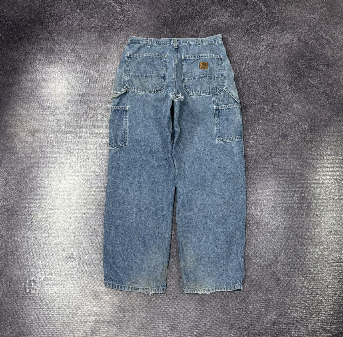 Carhartt Vintage Carhartt Original Dungaree Fit Y2K Work Baggy Jeans Size US 32 / EU 48 - 1 Thumbnail