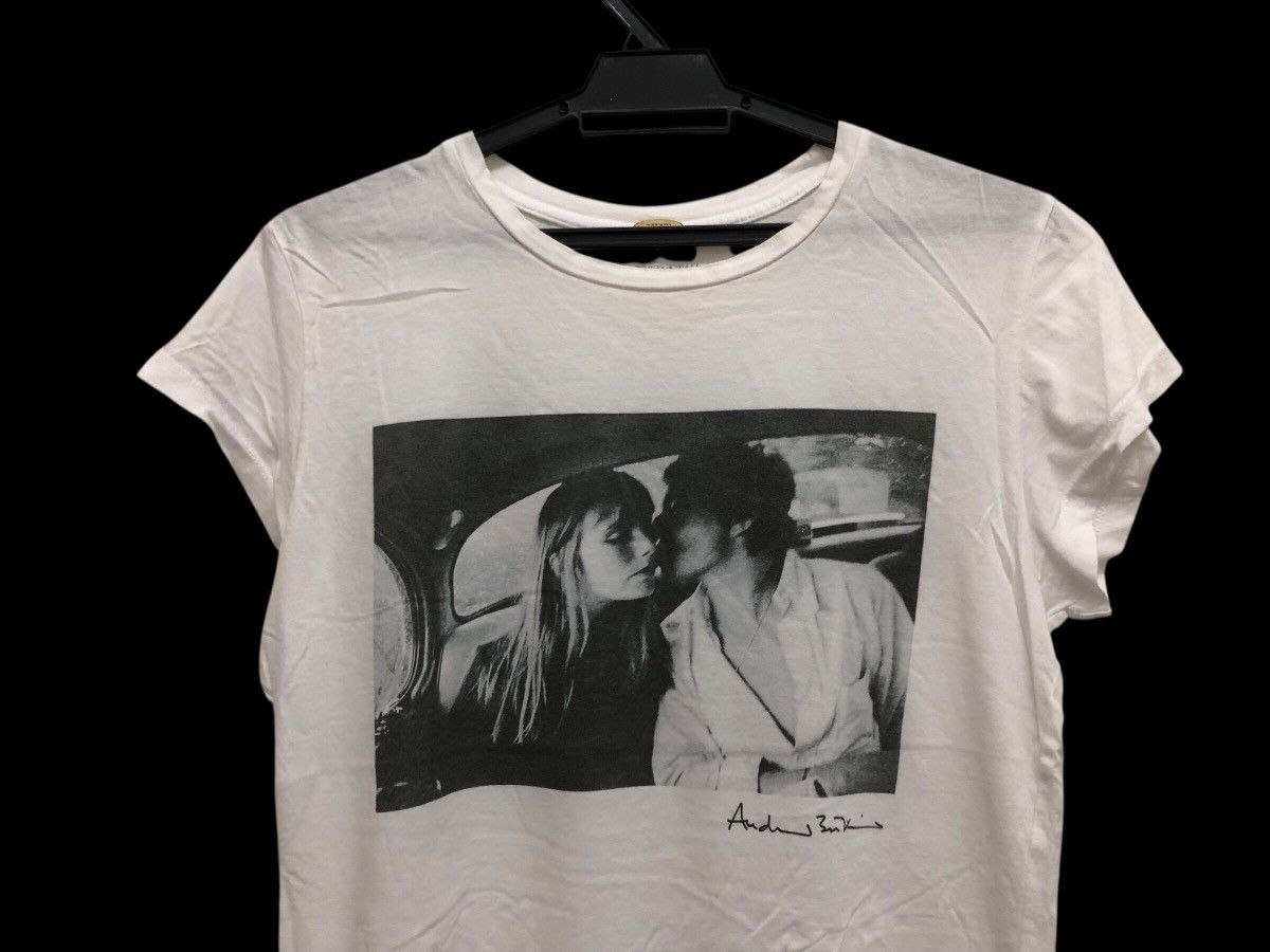 Japanese Brand MUSE DEUXIEME CLASSE JANE BIRKIN SERGE GAINSBOURG PHOTO TEE Size M / US 6-8 / IT 42-44 - 3 Thumbnail