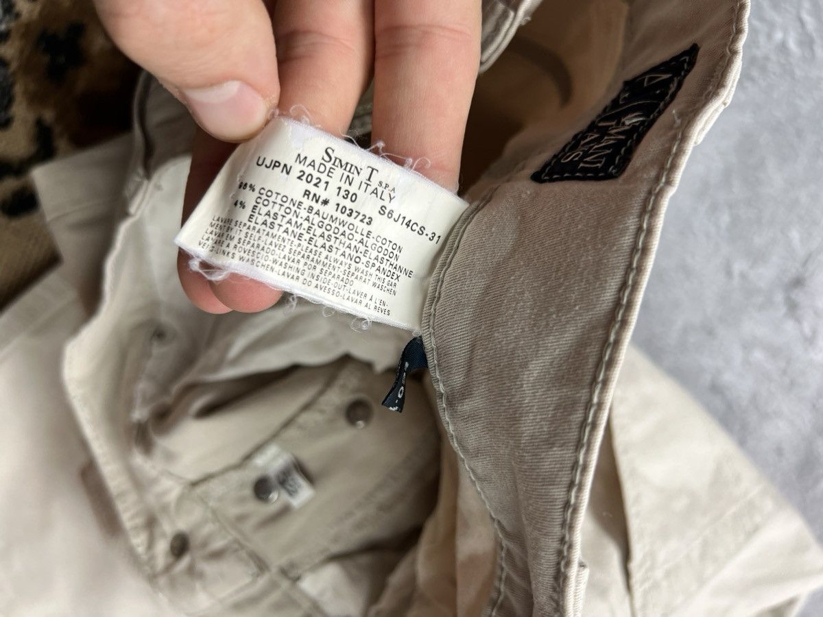 Armani Armani Jeans Classic Chino Pants Mens Beige Size US 32 / EU 48 - 10 Thumbnail