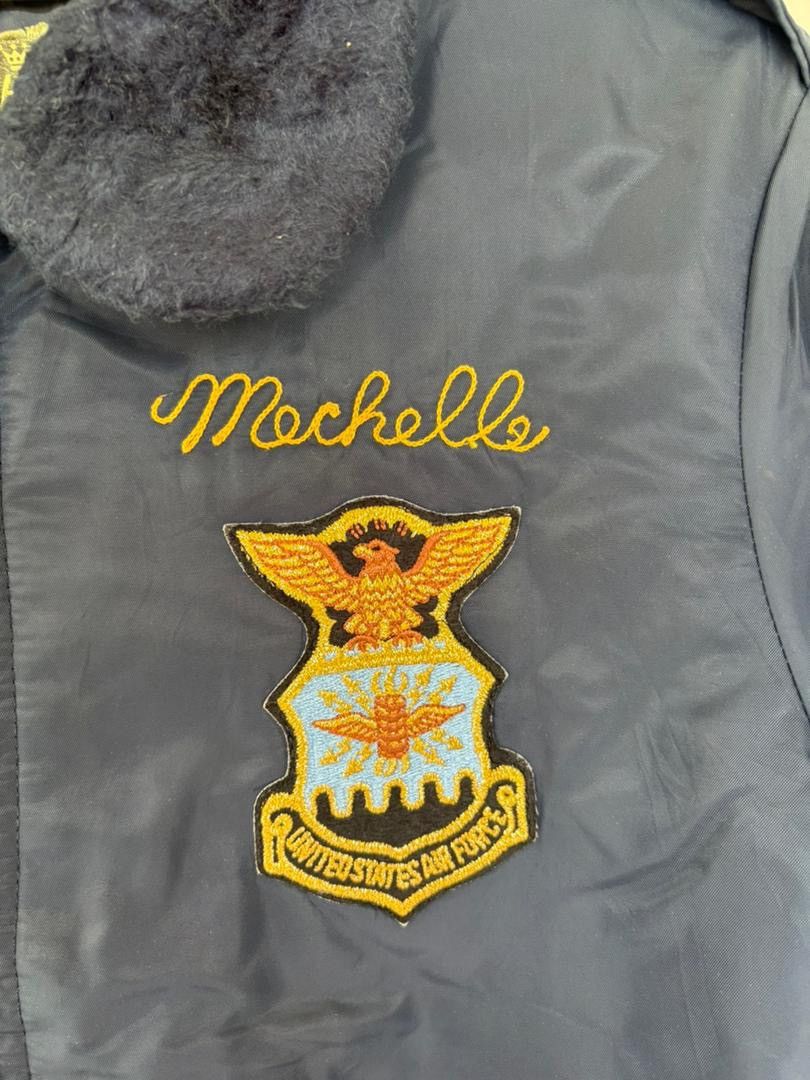 Vintage Vintage 90 MA-1 Flight Jacket USAF Tactical Air Command Size US XS / EU 42 / 0 - 14 Thumbnail