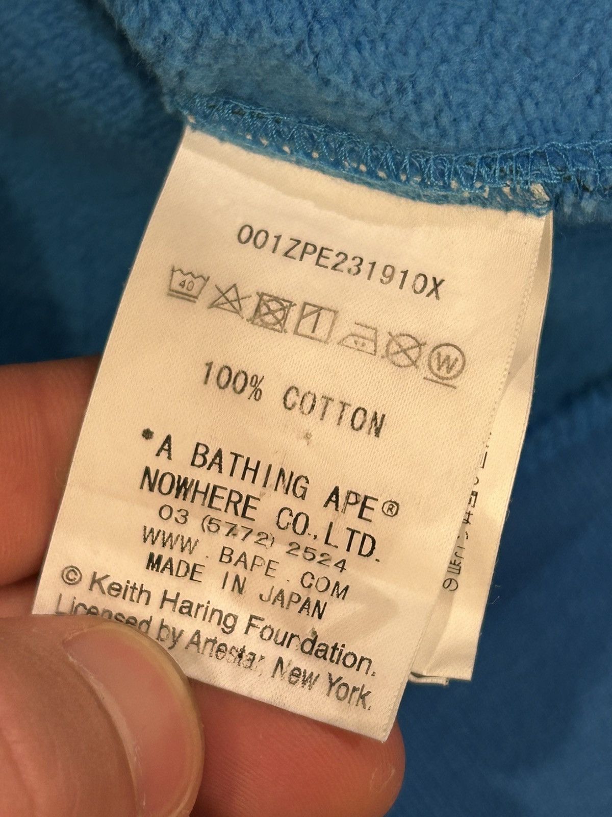 Bape Bape Keith Haring Shark Full Zip Hoodie Size US M / EU 48-50 / 2 - 4 Thumbnail