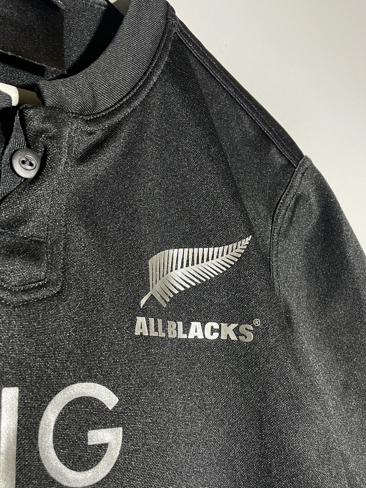 Adidas All Black New Zealand Y2k Streetwear Adidas Shirt Jersey Size US M / EU 48-50 / 2 - 4 Thumbnail