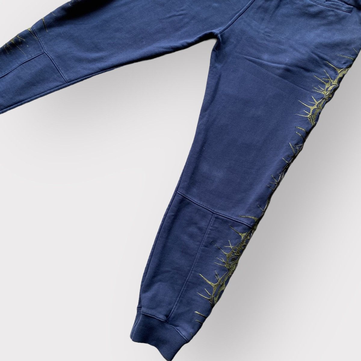 Haider Ackermann 2019 Barb Wire Embroidered Sweatpants Size US 32 / EU 48 - 4 Thumbnail