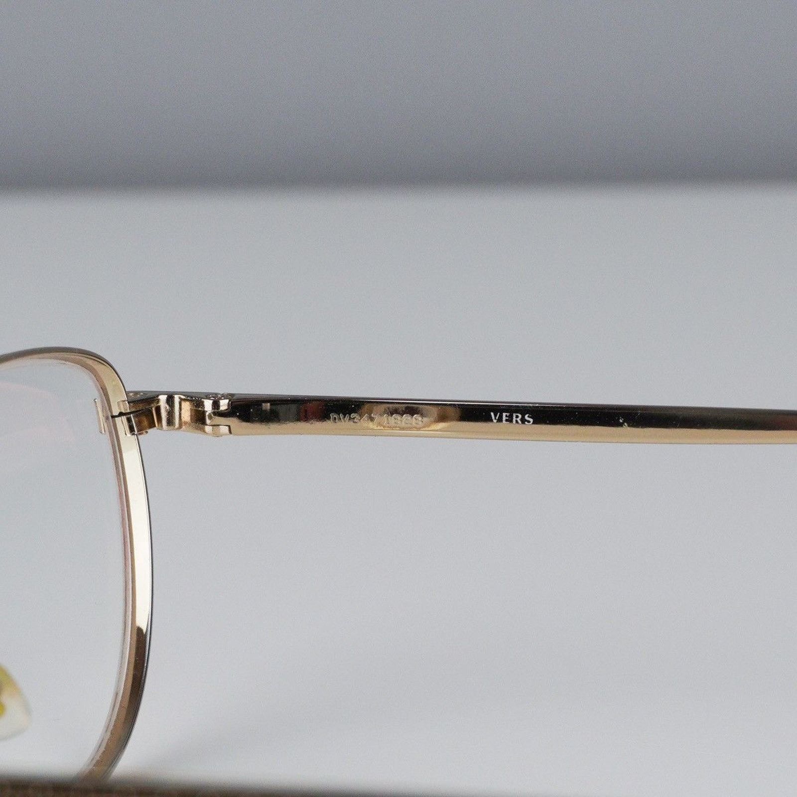 Versace Versace greca medusa logo gold eyewear glasses Size ONE SIZE - 5 Thumbnail