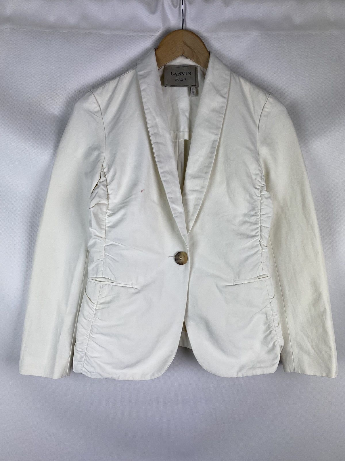 Lanvin Lanvin ladies cotton / nylon blazer jacket size 38 / M Size XS / US 0-2 / IT 36-38 - 1 Thumbnail