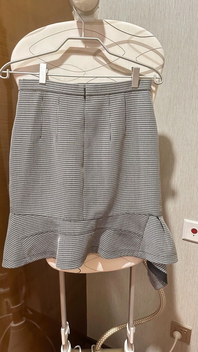 Alexander Wang Alexander Wang Houndstooth Mini Skirt- Size 28" / US 6 / IT 42 - 2 Thumbnail