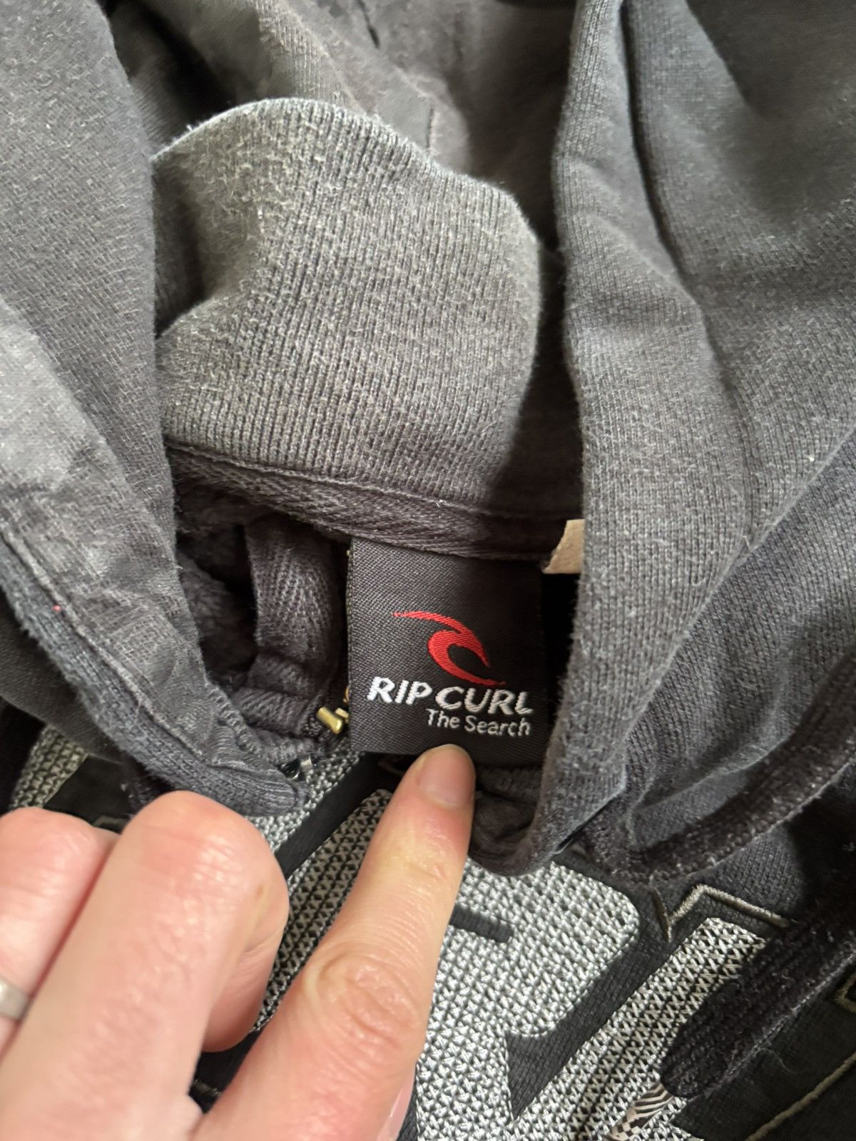 Hysteric Glamour × If Six Was Nine × Rip Curl VTG Y2K AVANT GARDE SURF O NEIL STYLE RAP HOODIE RIP CURL Size US L / EU 52-54 / 3 - 6 Thumbnail