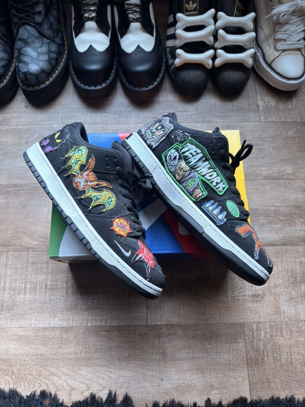 Neckface × Nike Nike SB x Neckface dunk low sz US 13 Size US 13 / EU 46 - 2 Thumbnail
