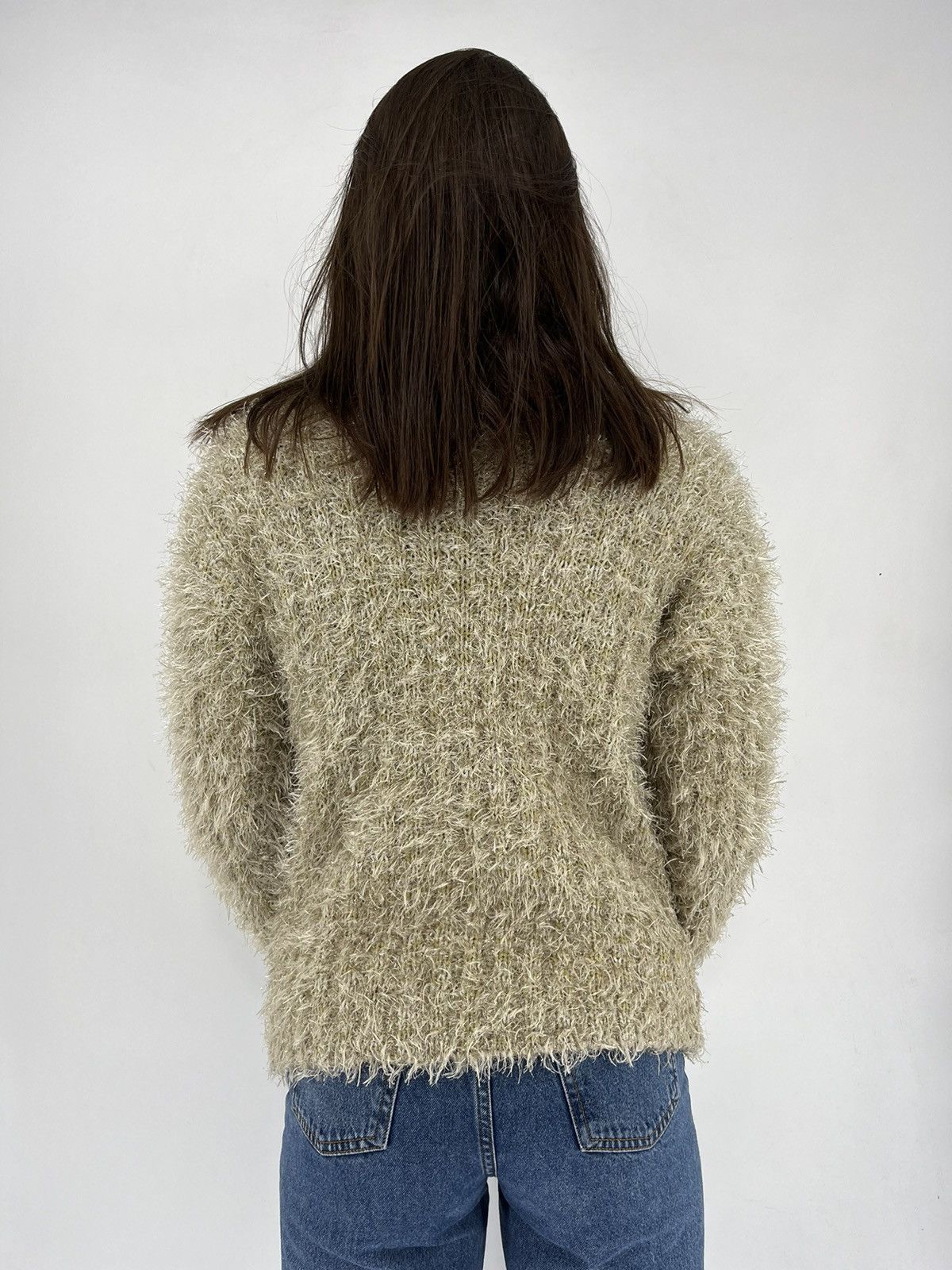 Japanese Brand Vintage Y2K Mohair Teddy Grass Sweater Cutie Style Size S / US 4 / IT 40 - 6 Thumbnail